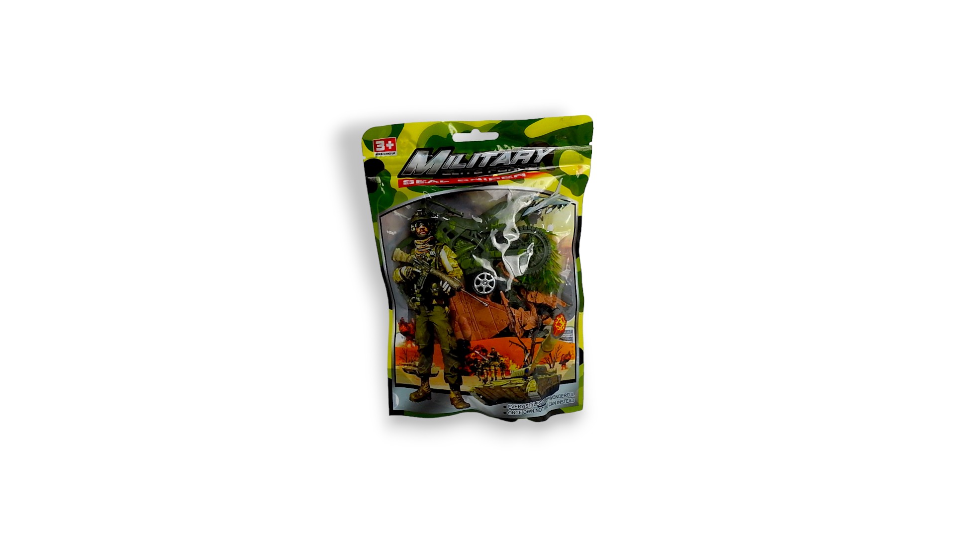 SET DE MINI SOLDADOS + ACCESORIOS ELITE FORCE