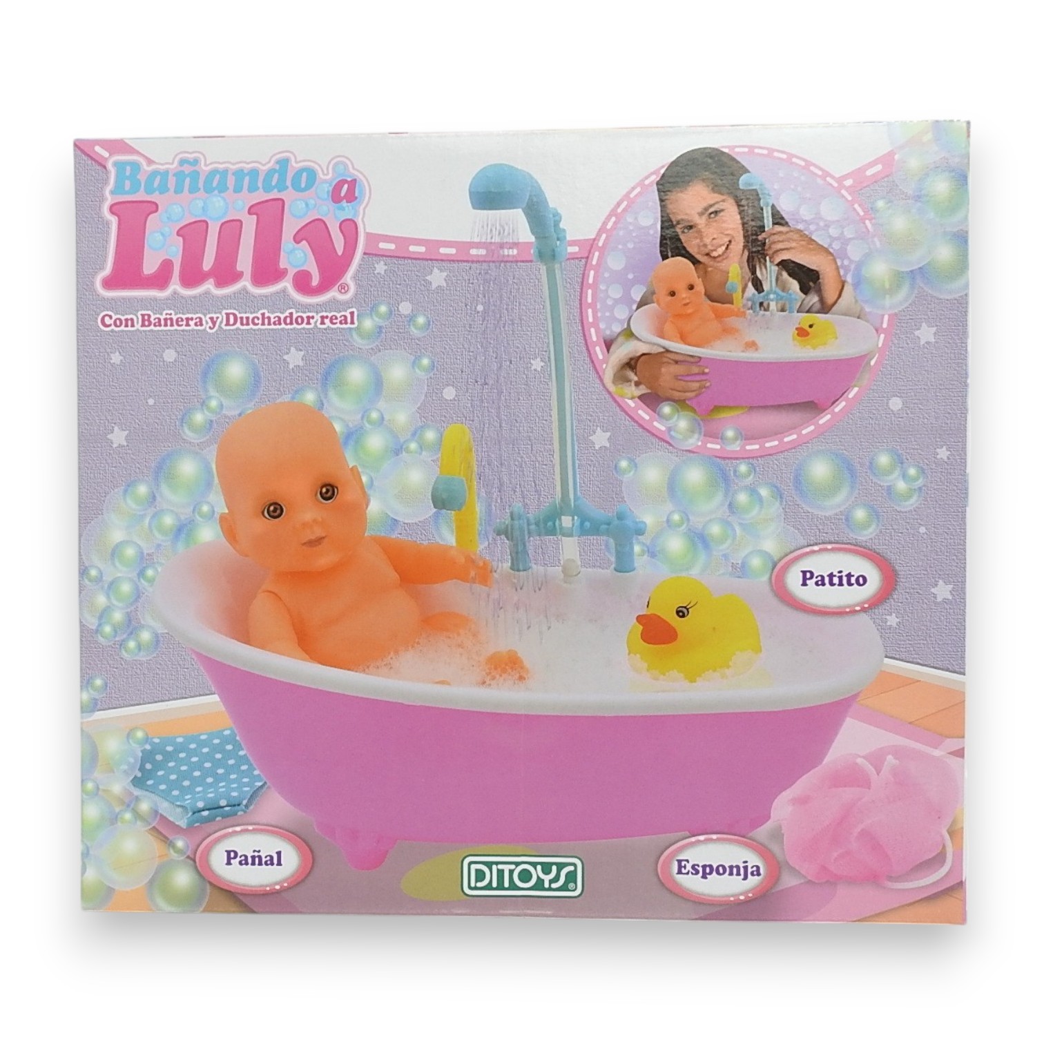 BAÑANADO A LULY BAÑADERA MUSICAL