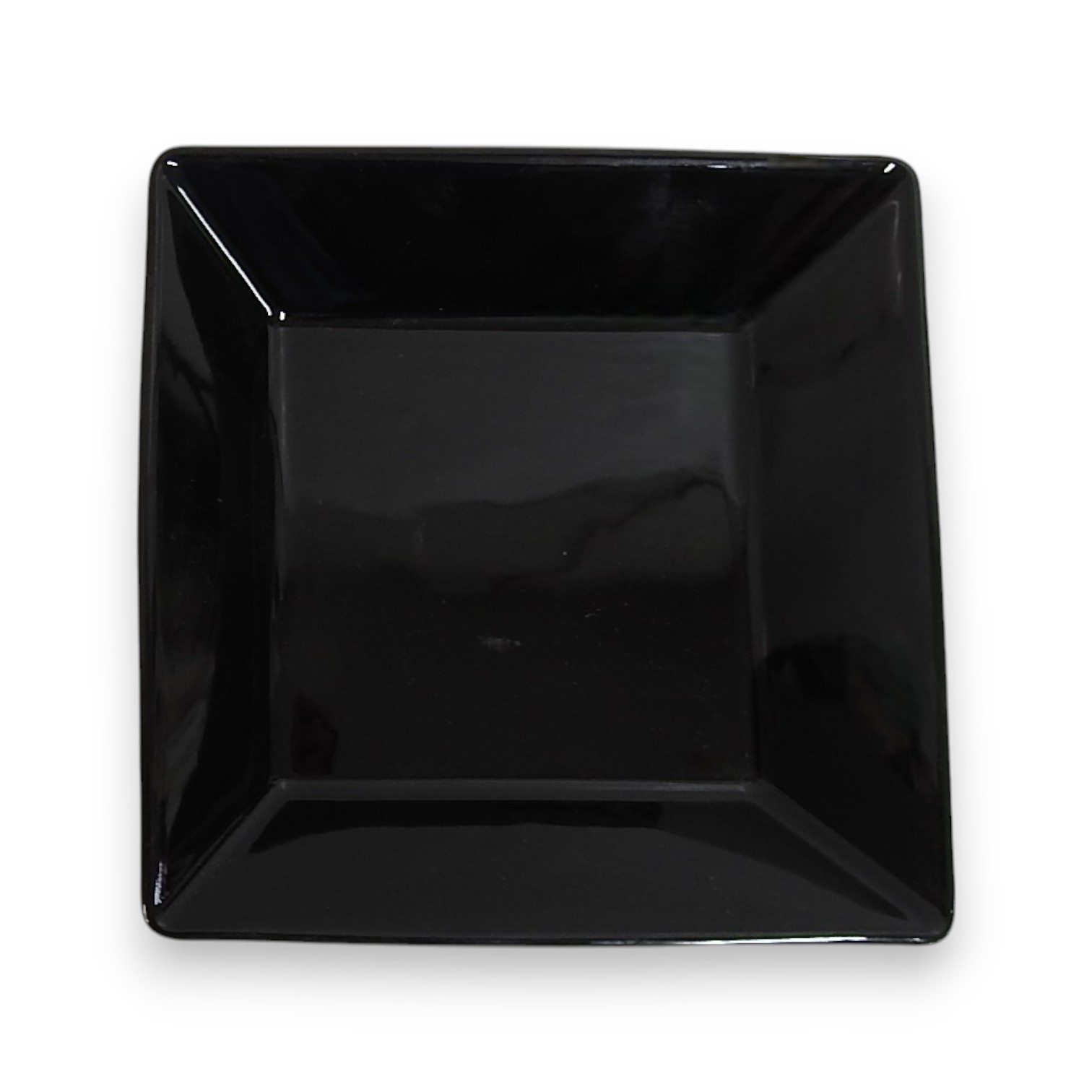 PLATO PLAYO 26.5CM CUADRADO NEGRO ART.1124580
