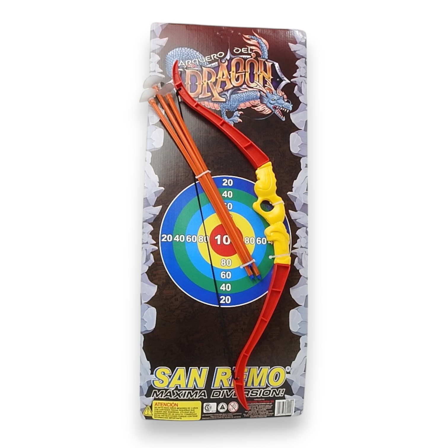 SET DE ARCO Y 4 FLECHAS E/BLISTER ART.132638