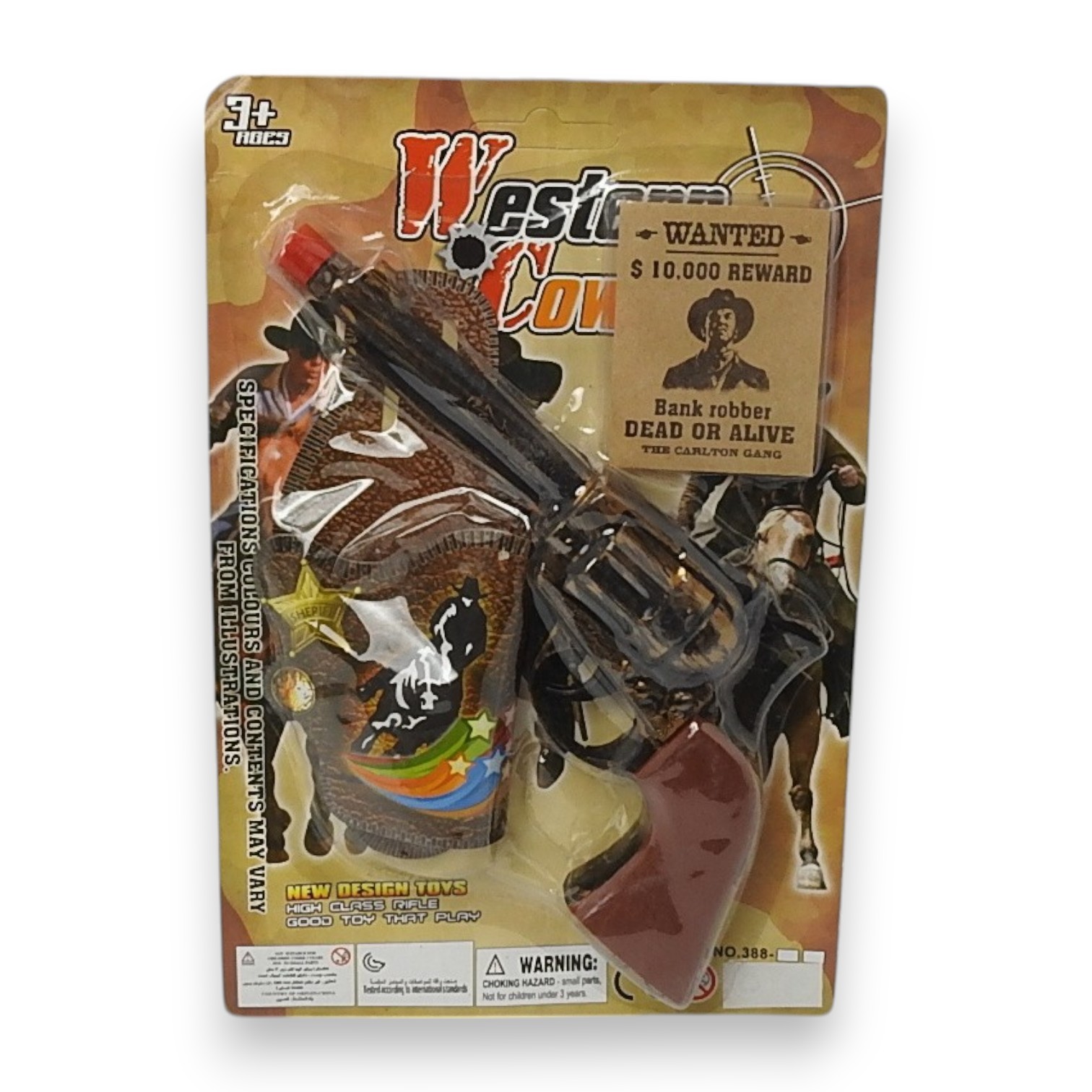SET DE PISTOLA DE VAQUERO CON ACCESORIOS WESTERN