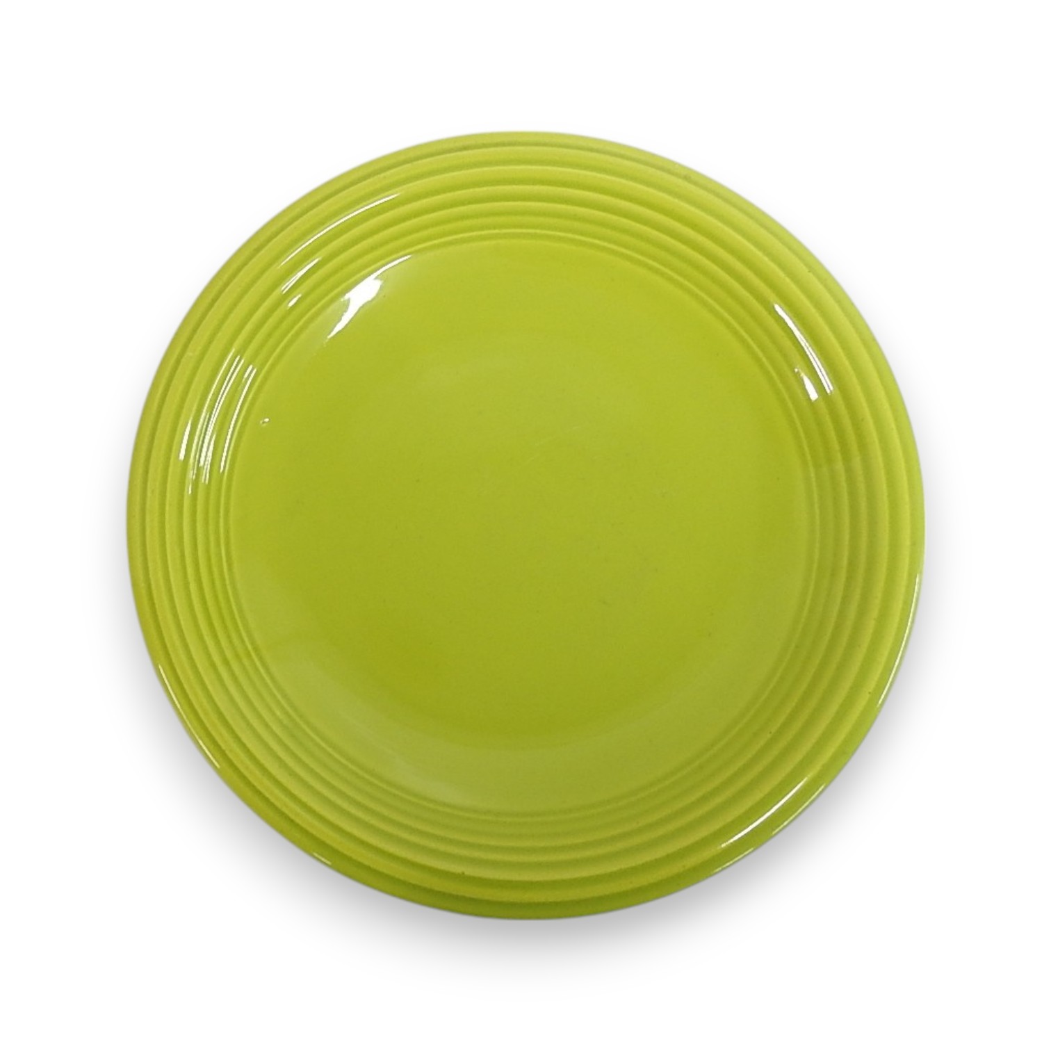 PLATO POSTRE 18CM VERDE MANZANA