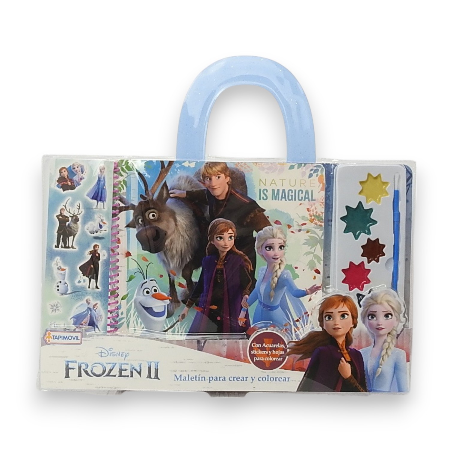 MALETIN P/CREAR Y COLOREAR FROZEN ART.DFZ07885