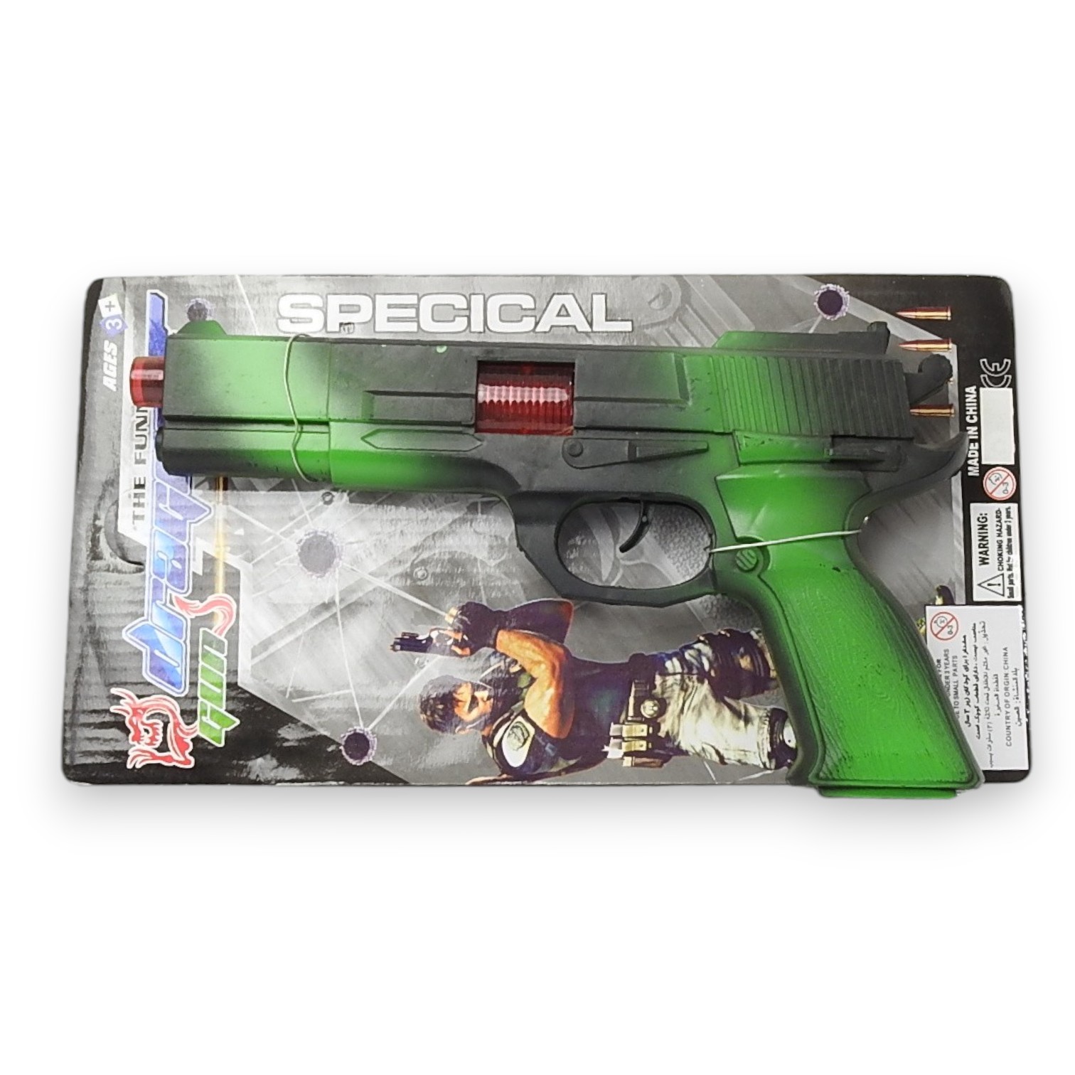 PISTOLA DRAGON A CHISPA E/BLISTER ART.160120