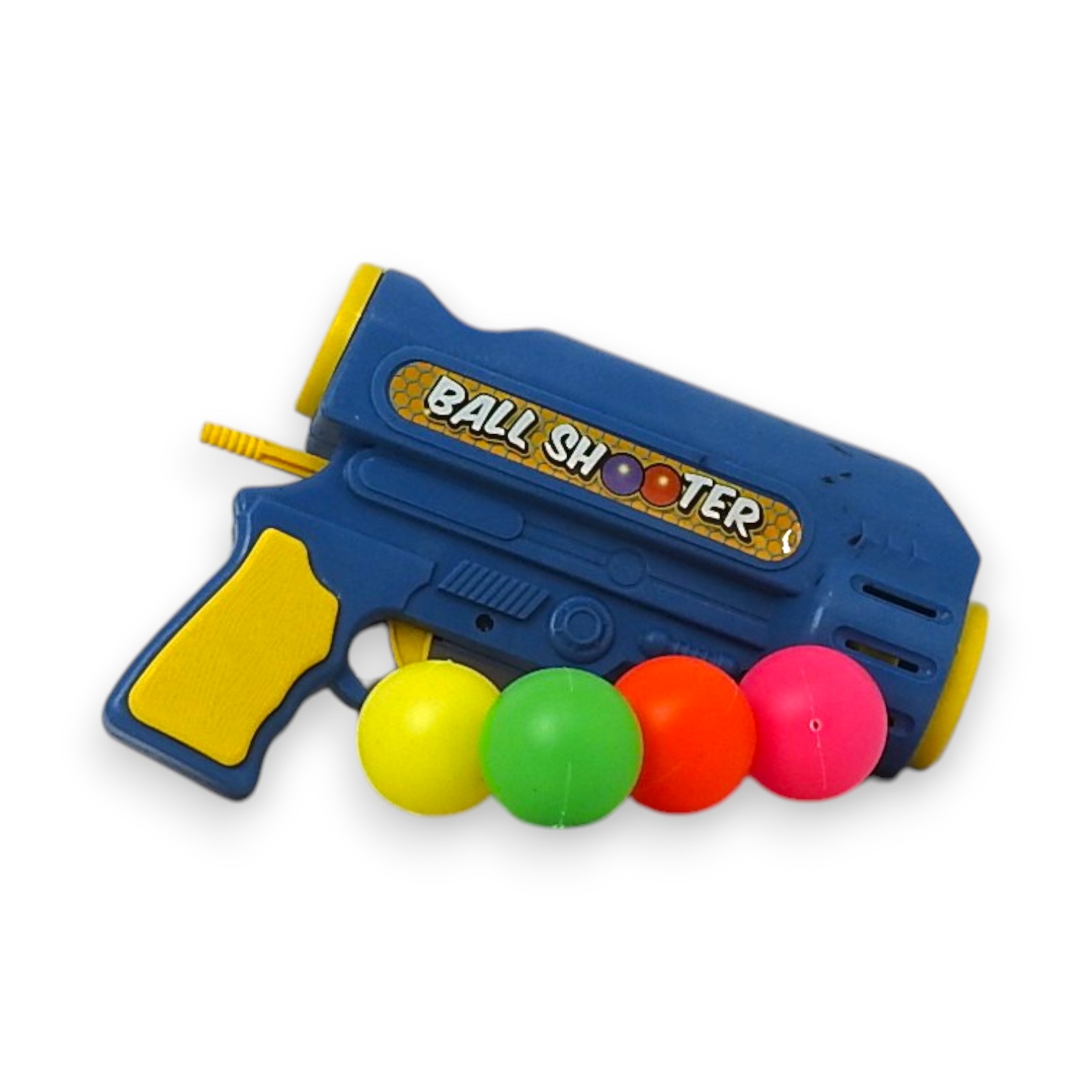 PISTOLA LANZA PELOTA SHOOTER E/BOLSA ART.82444