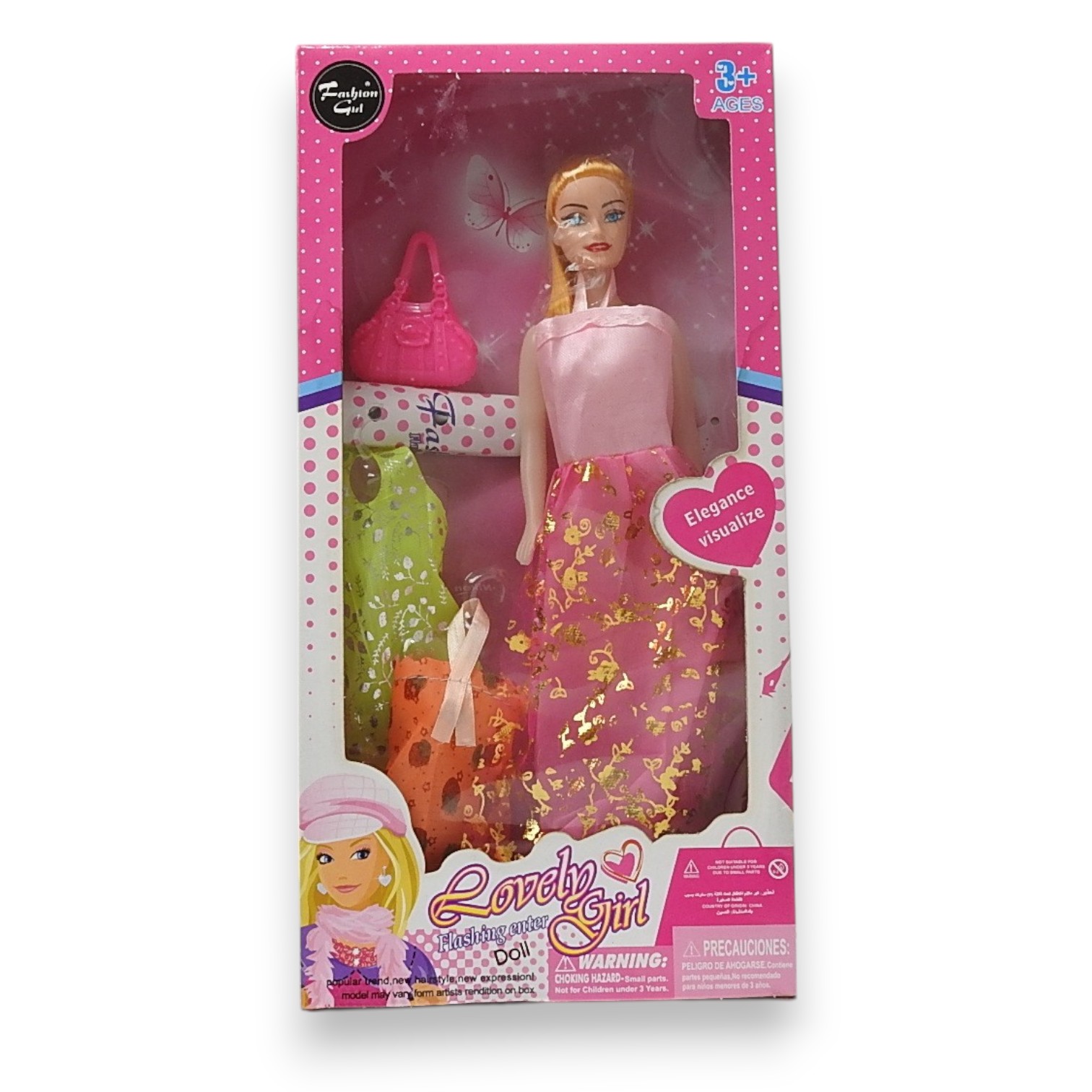MUÑECA CON ACCESORIOS COLECCIONABLE