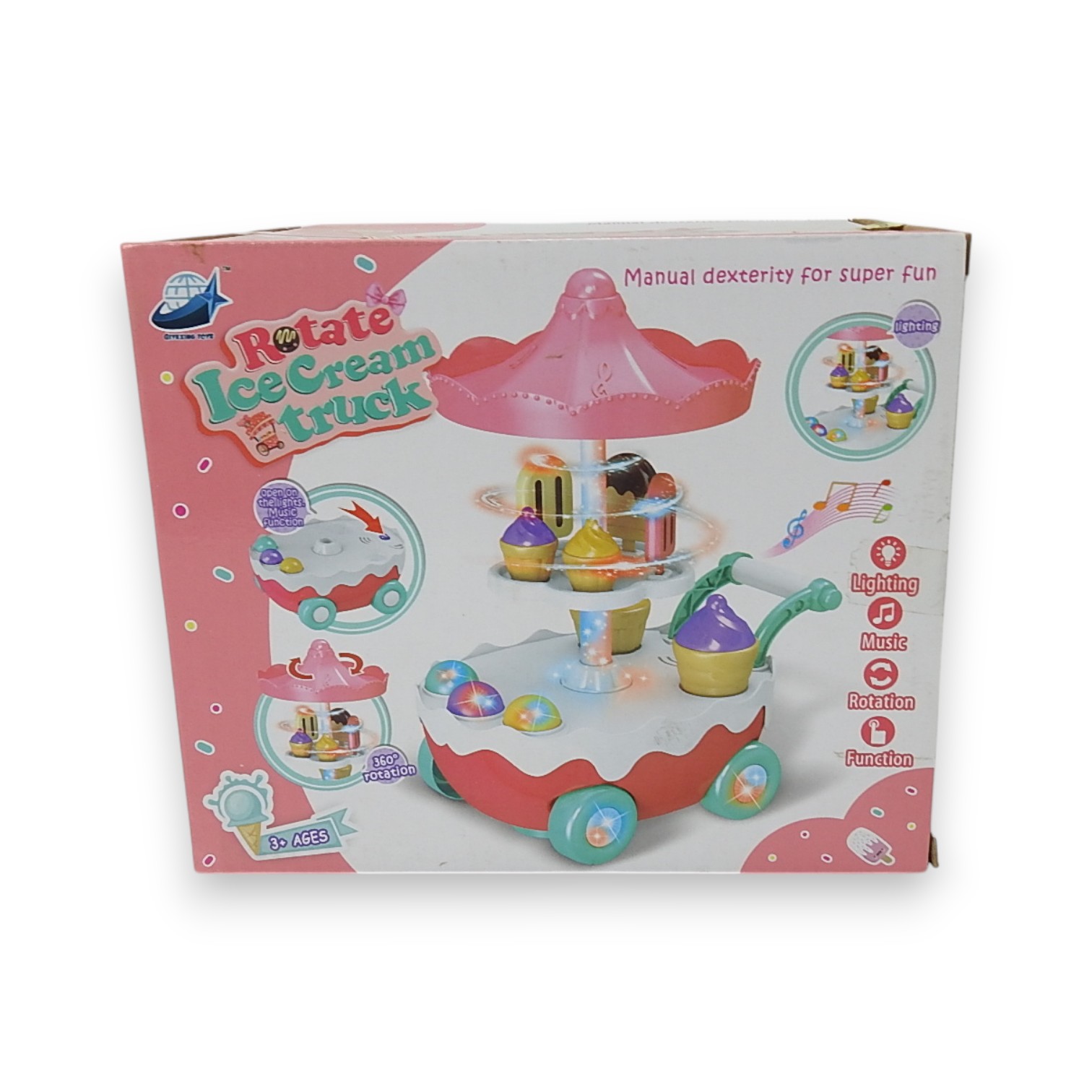 CARRITO DE HELADOS ROTATE ICECREAM TRUCK