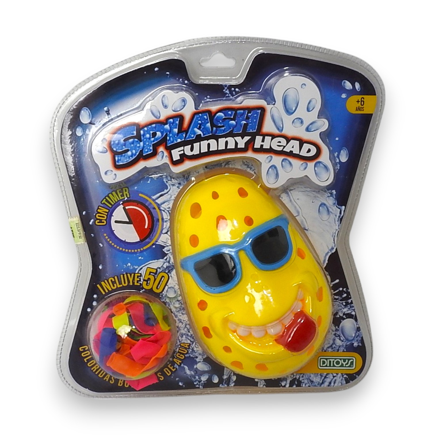 SPLASH TIMER FUNNY HEAD
