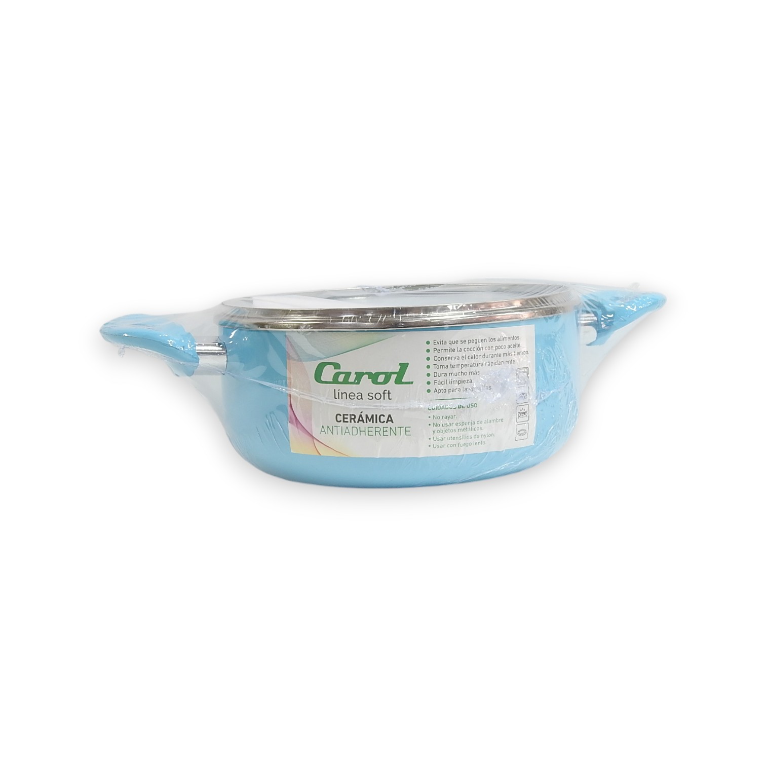 CACEROLA C-CERAM ANTIADT-VID D22 ART. 4722