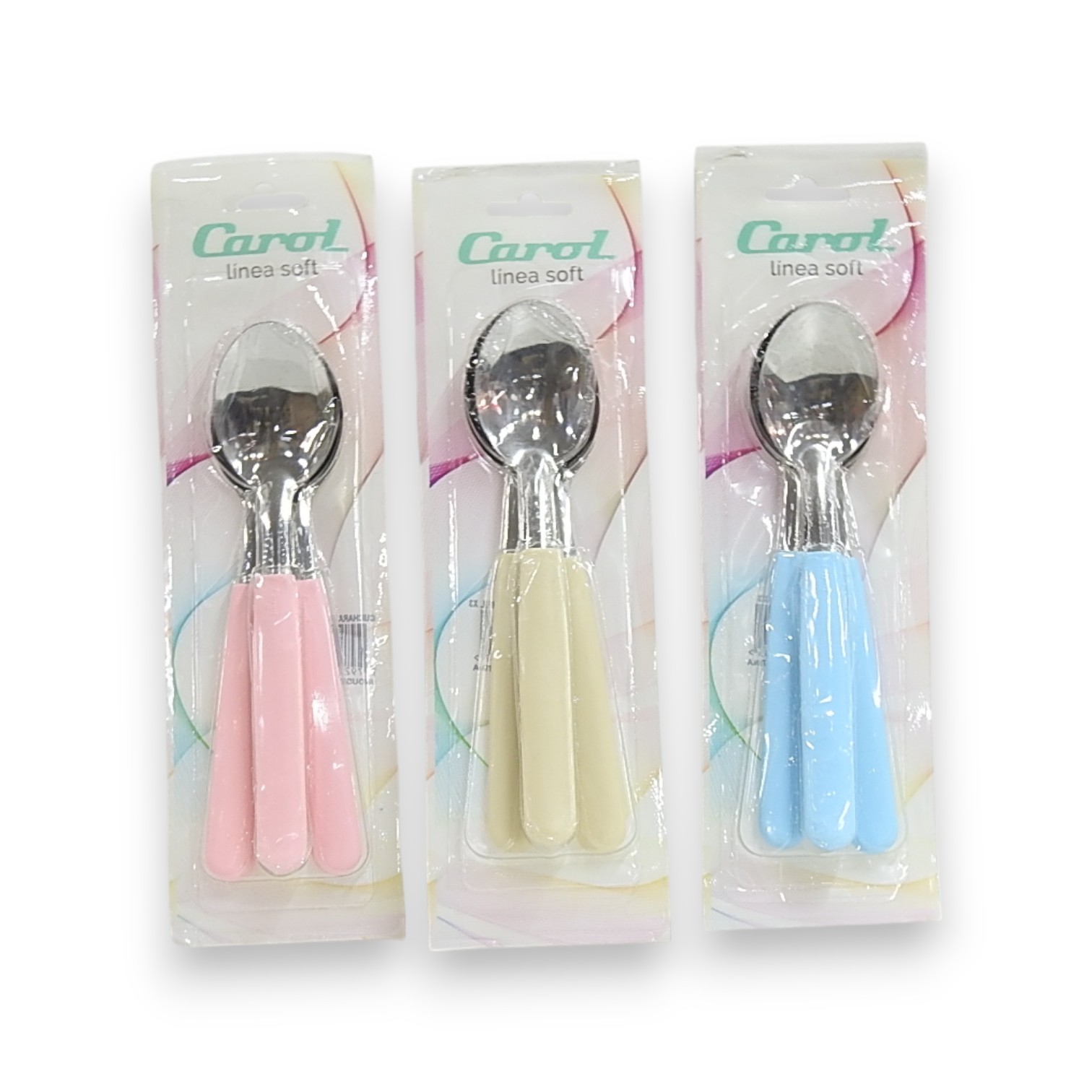 CUCHARA CAROL MESA TURQUESA X 3u.ART.40803