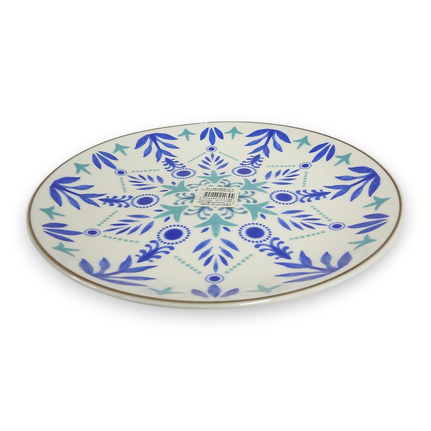 PLATO PLAYO 26cm PERSIAN BLUE ART.PL143D582612LC