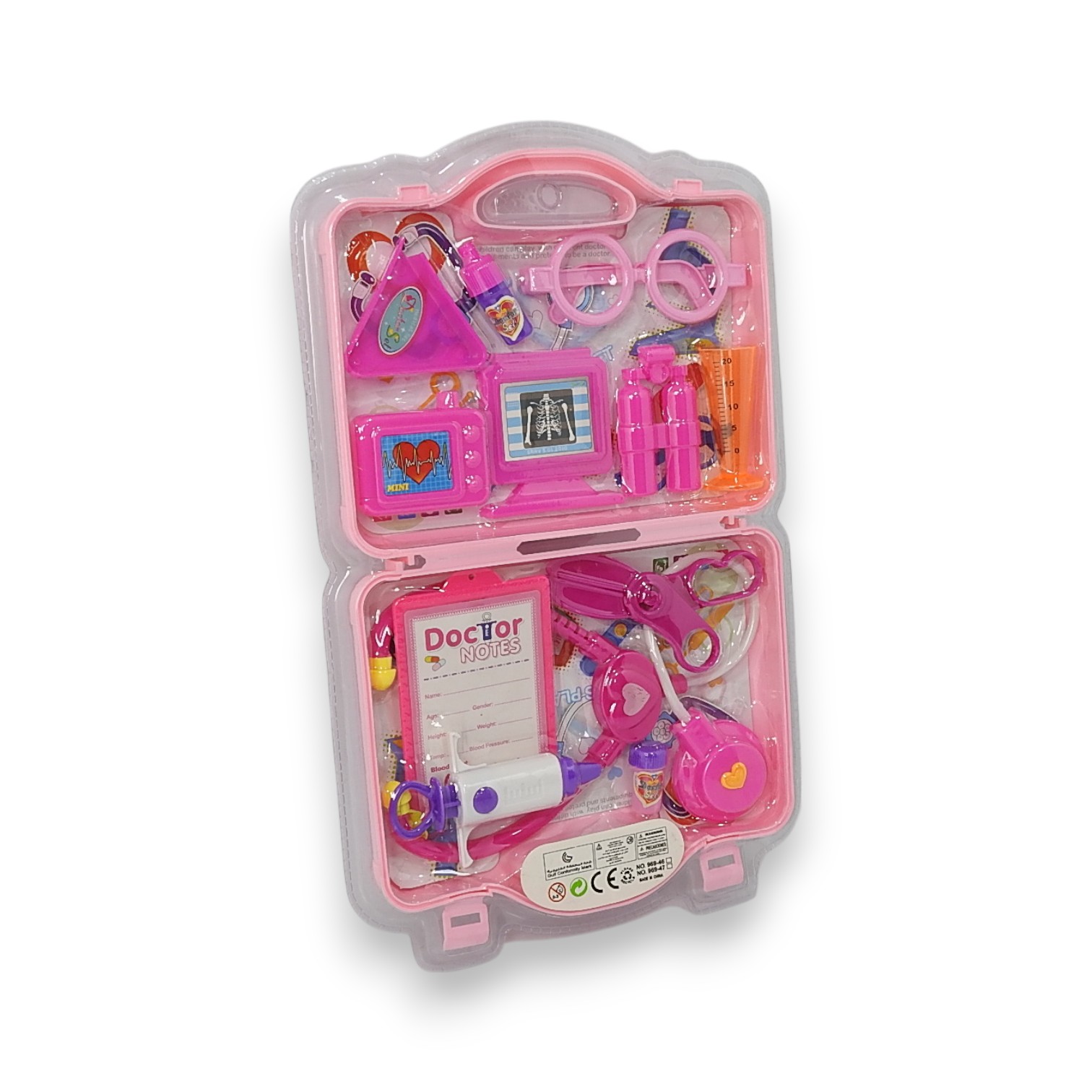 VALIJITA SET DE DOCTOR MEDICAL ROSA ART.260748