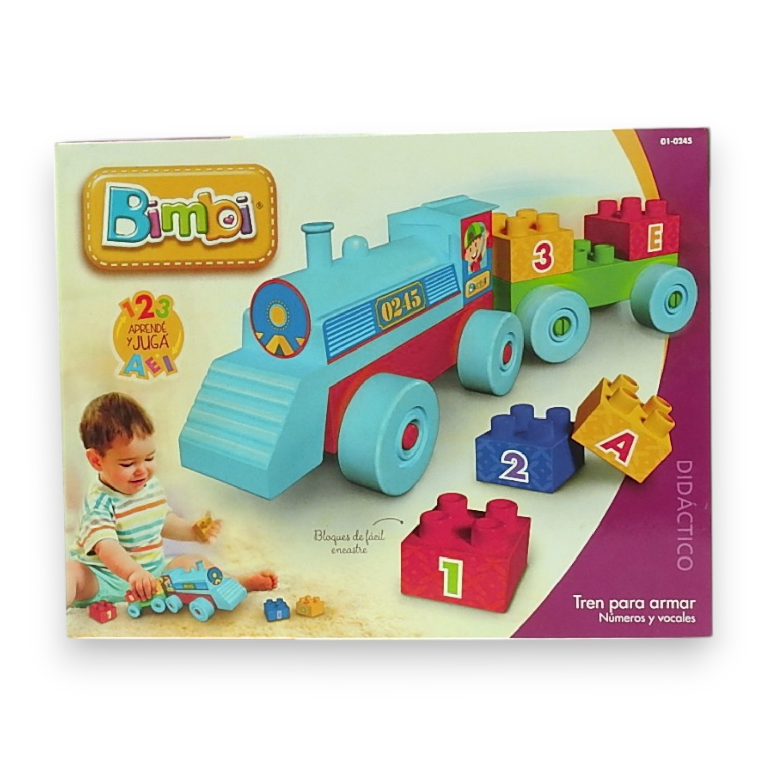 TREN DIDACTICO BLOQUES BIMBI