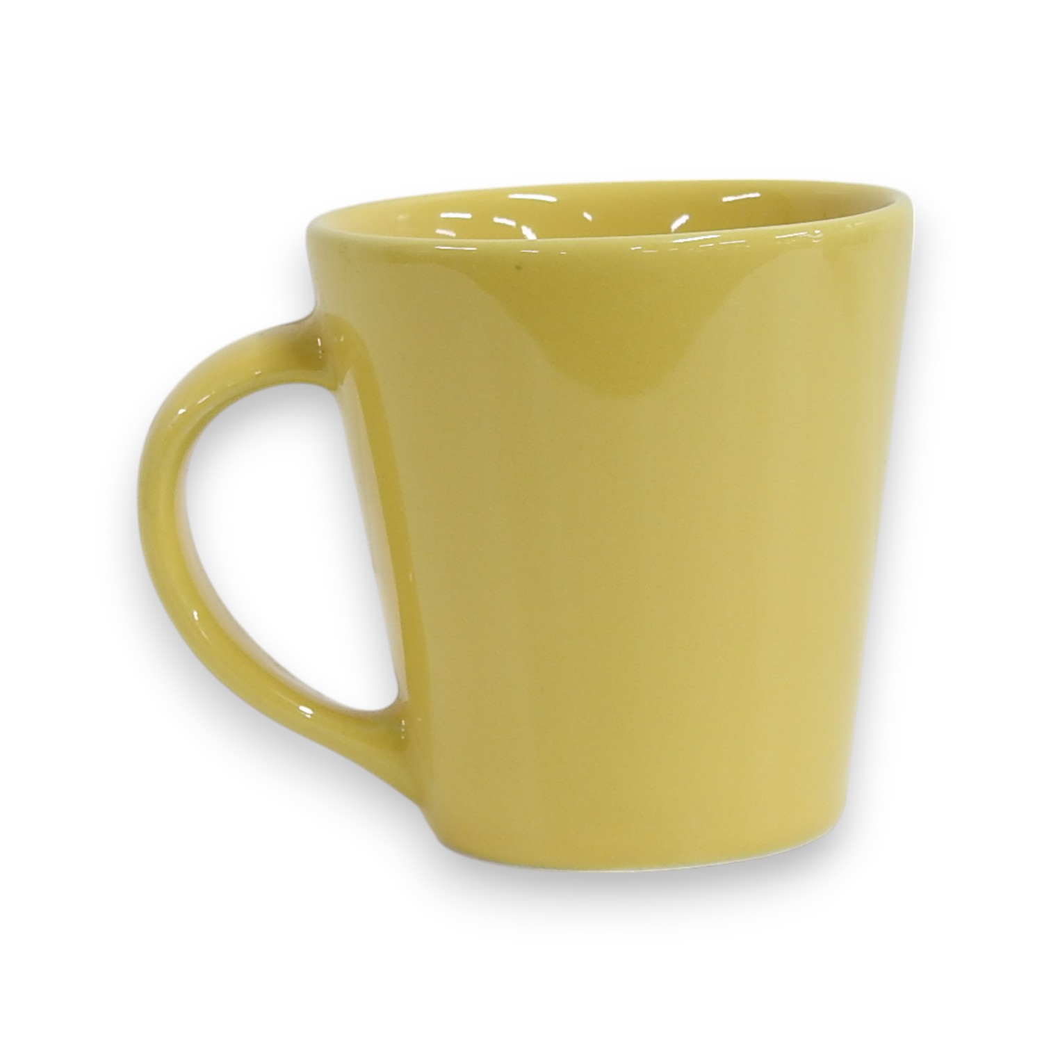JARRO MUG 250cc CONICO DROP AMARILLO