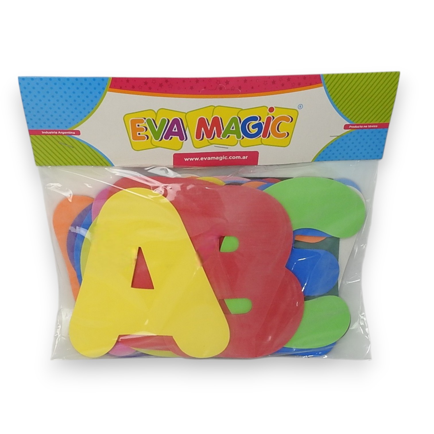 ABECEDARIO GIGANTE E/GOMA EVA 1.5 mm