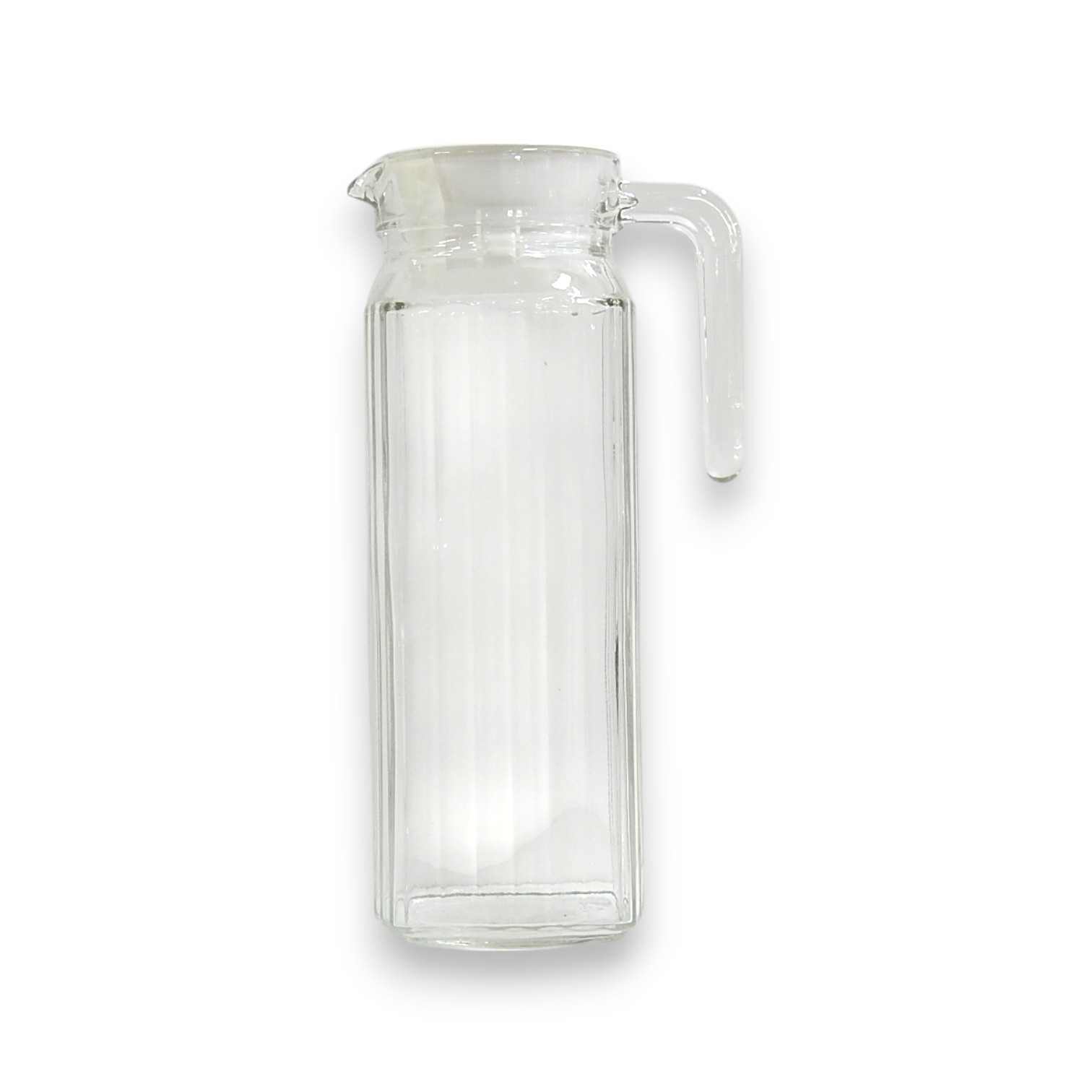 JARRA VIDRIO C/TAPA 1.1L ART. PCL1120 BLANCO
