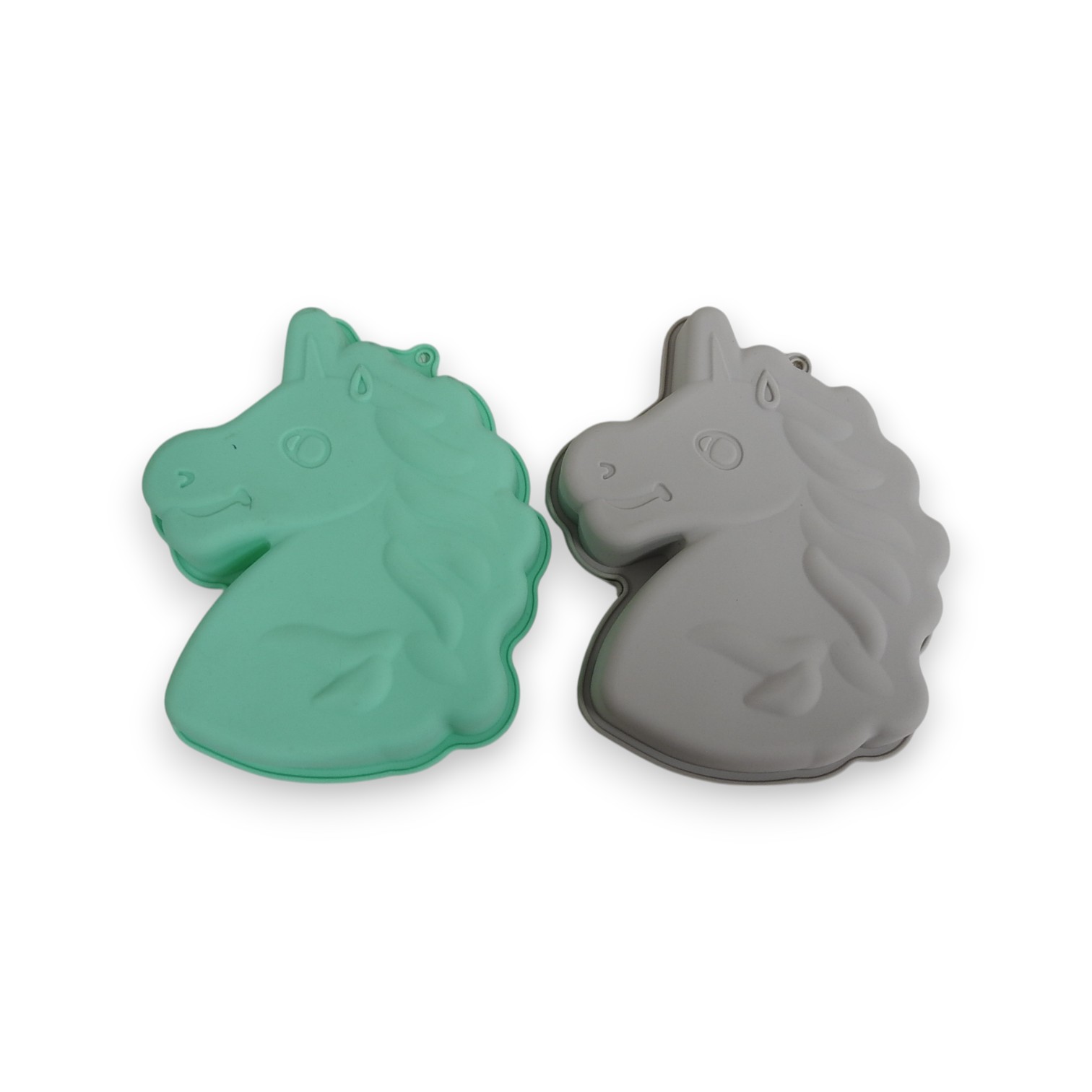 MOLDE SILICONA C/FORMA UNICORNIO 26*18CM