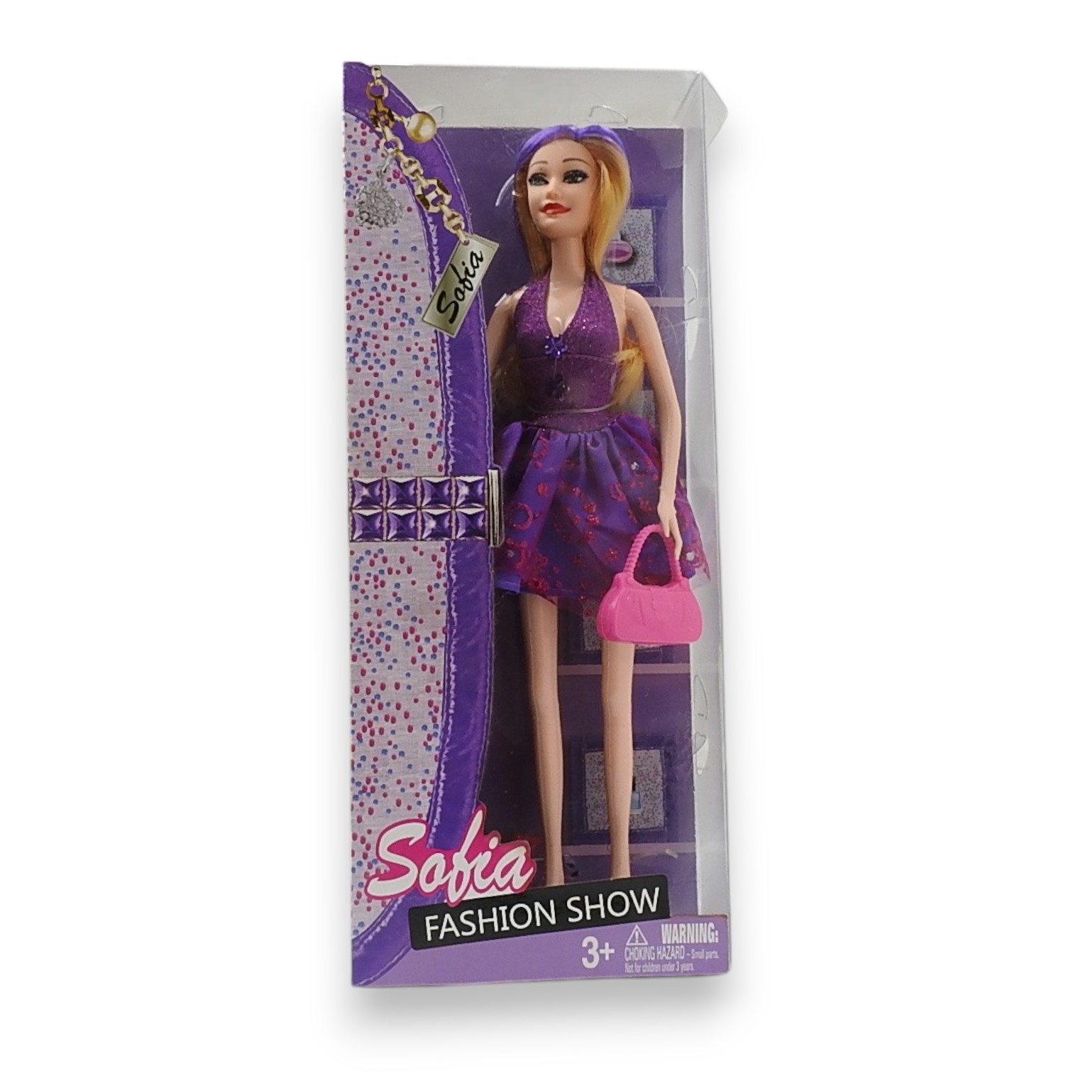 MUÑECA SOFIA FASHION SHOW CON ACCESORIOS COLECCION