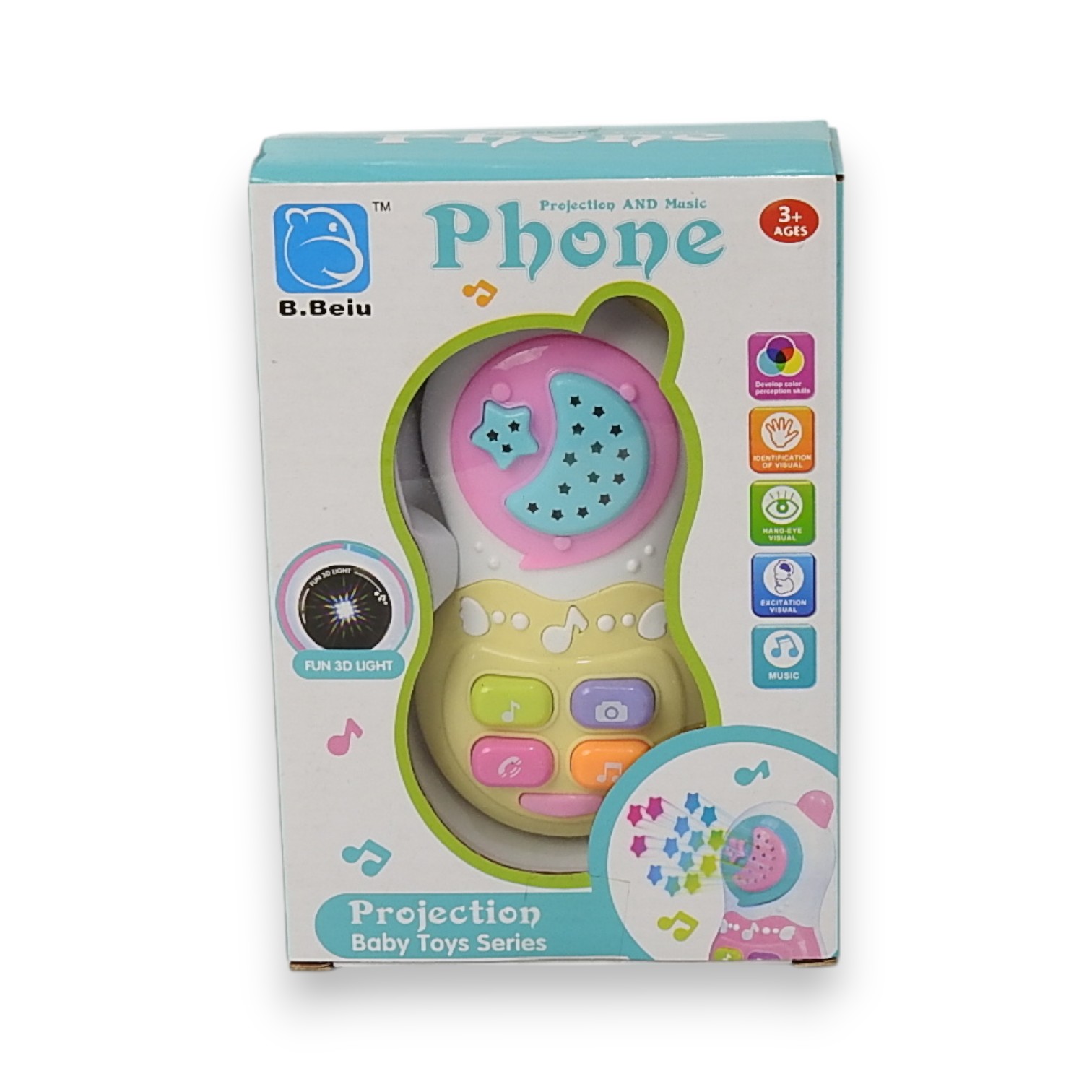 TELEFONO INFANTIL C/LUZ Y SONIDO ART. 51187