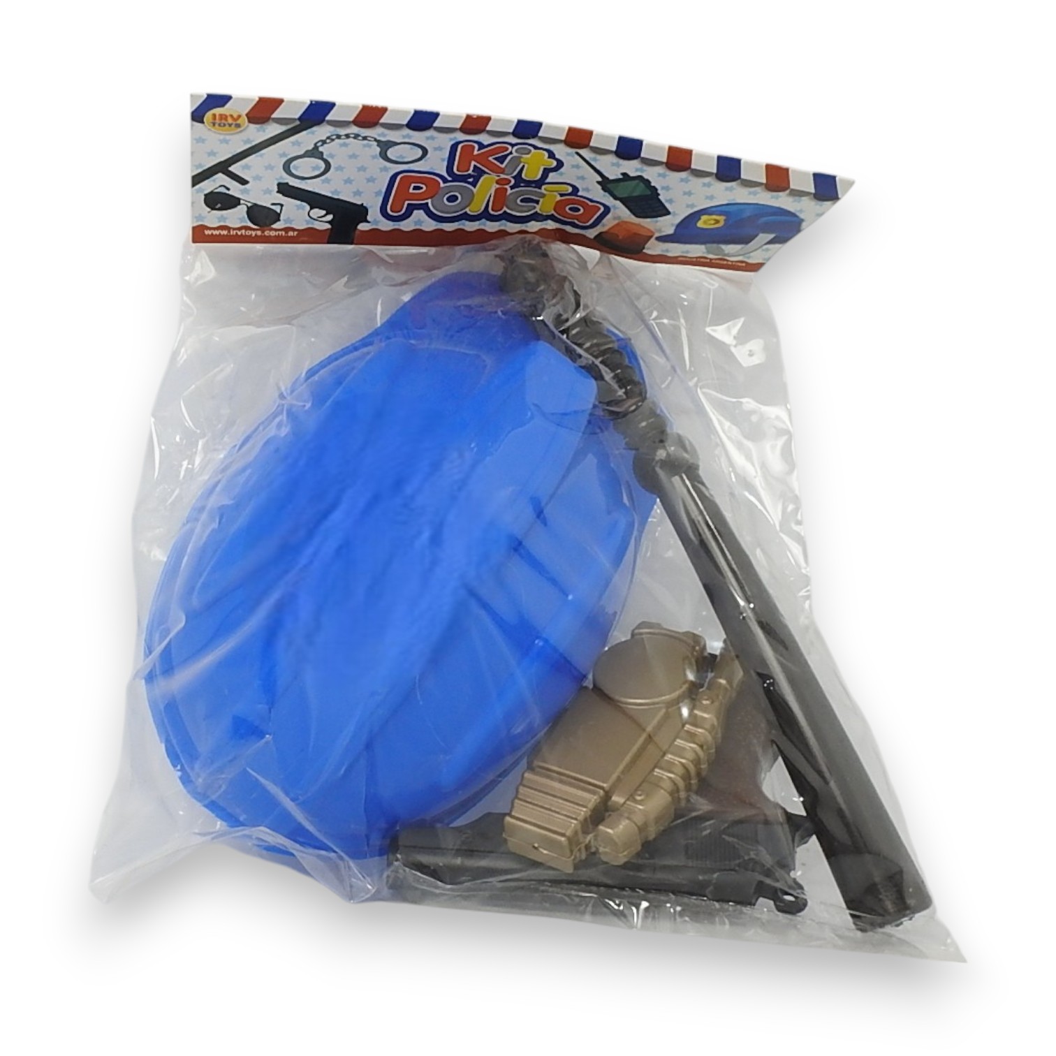 SET KIT POLICIA 4 PZAS.