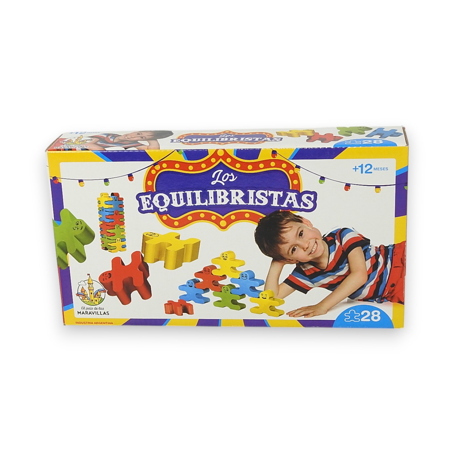 Equilibristas e/caja 28 pzs.