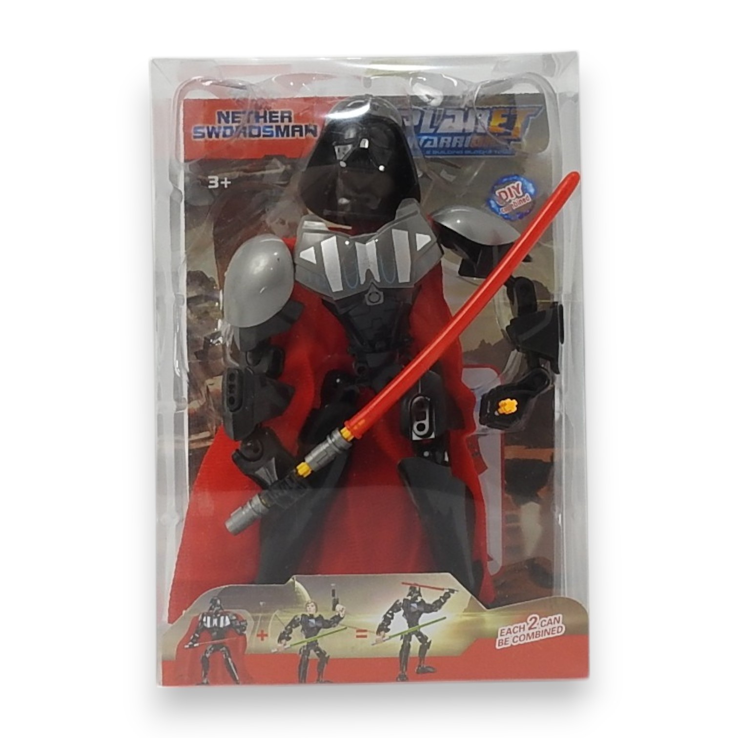 MUÑECO ARTICULADO DESARMABLE PLANET WARRIOR COLECC