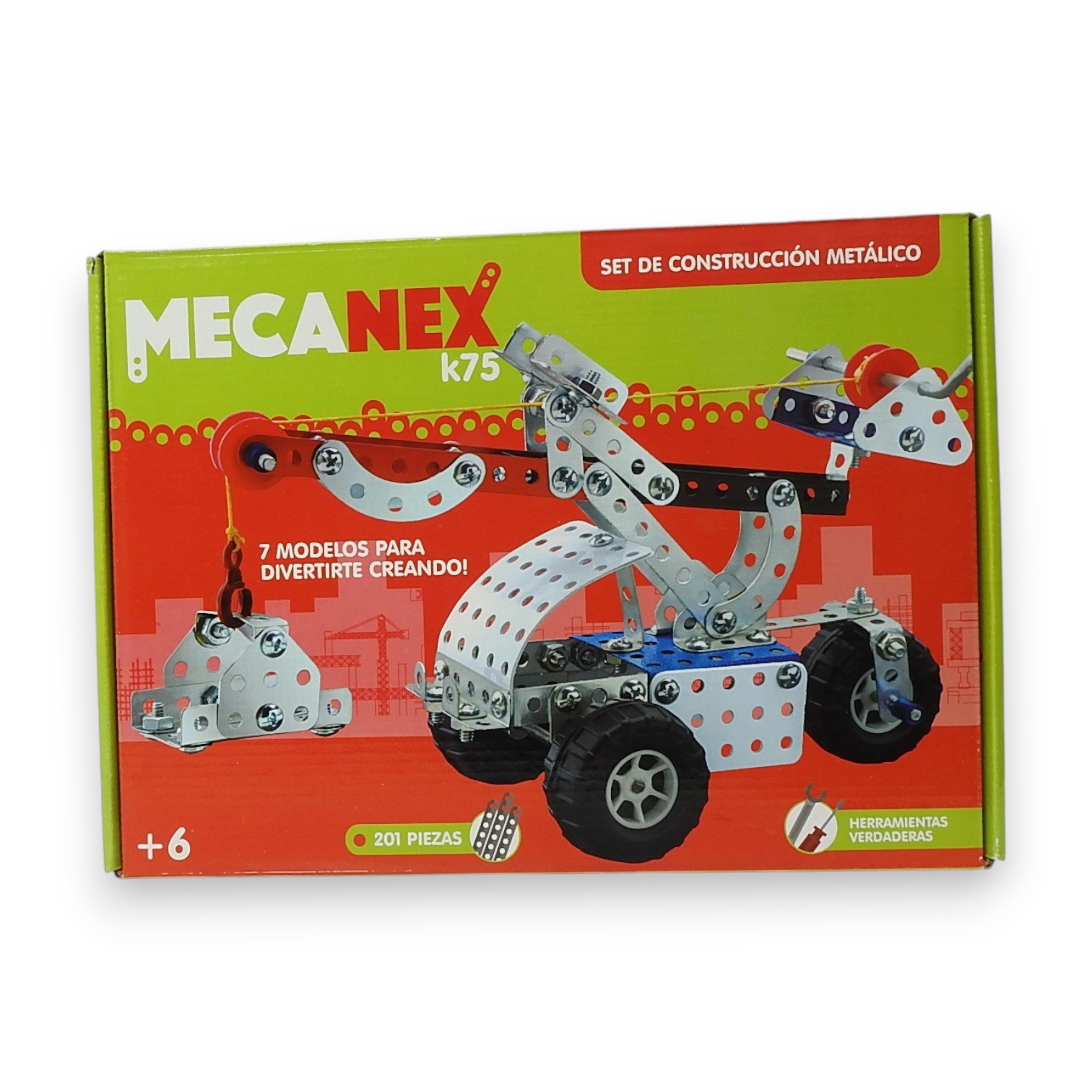 SET DE CONSTRUCCION METALICO 201 PZAS.