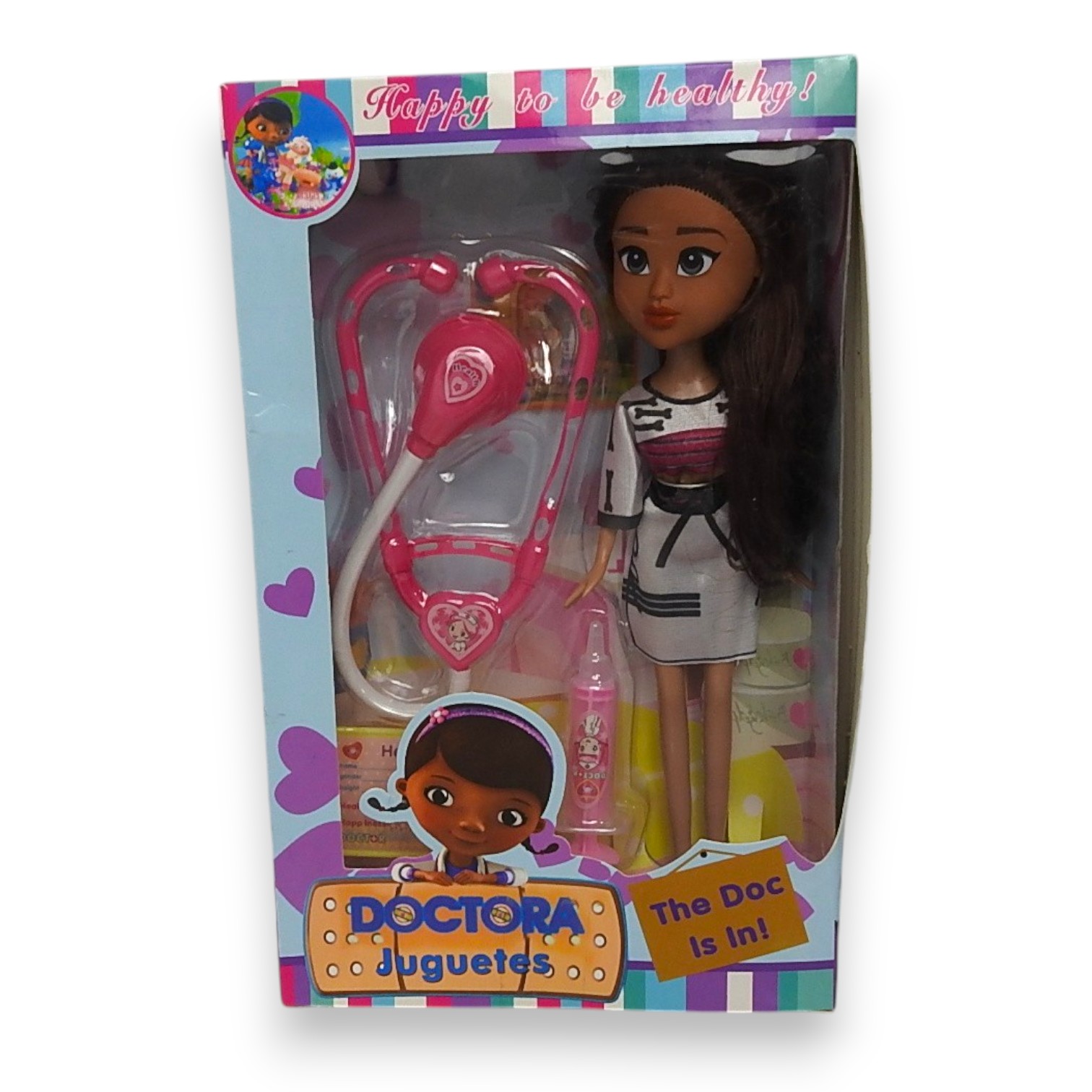 MUÑECA DOCTORA JUGUETE C/ACCESORIOS