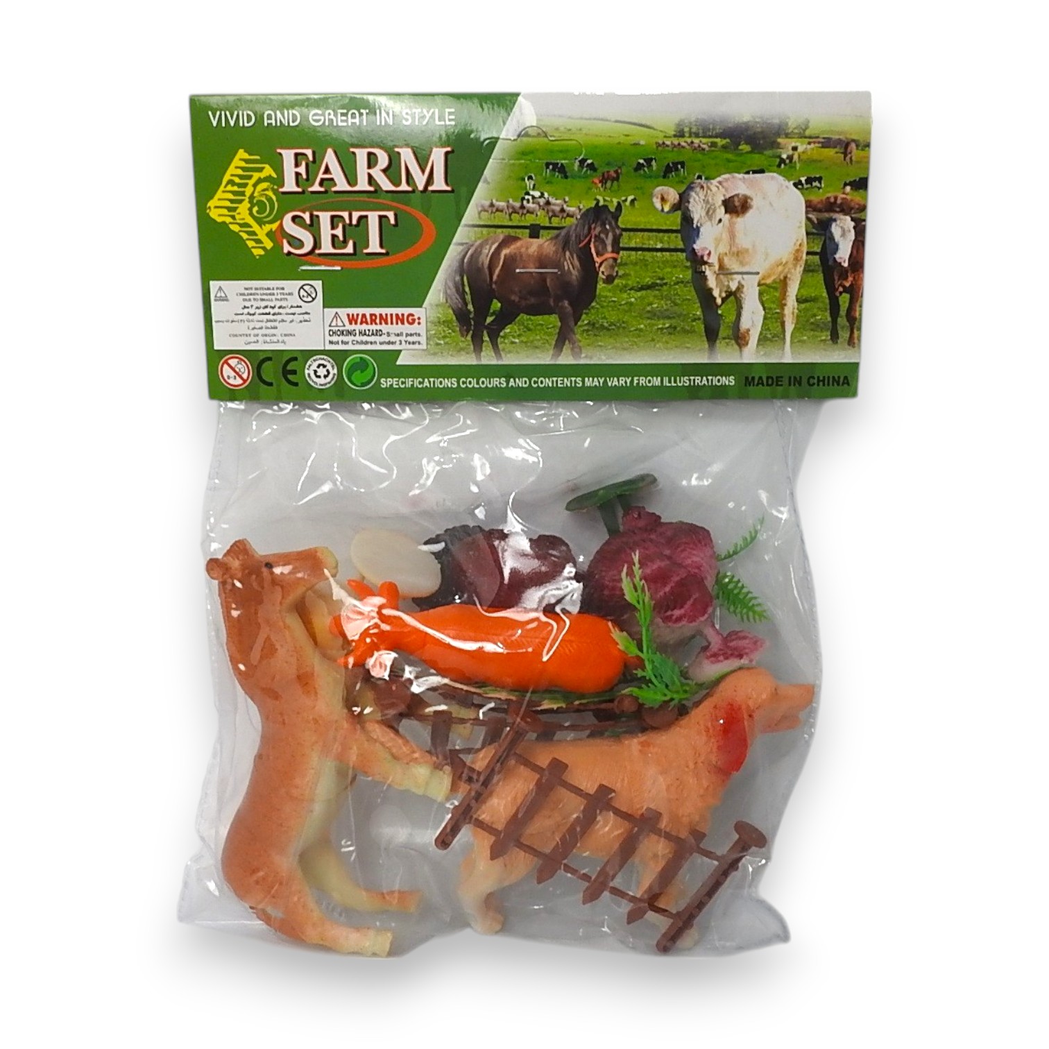 SET DE ANIMALES FARM SET