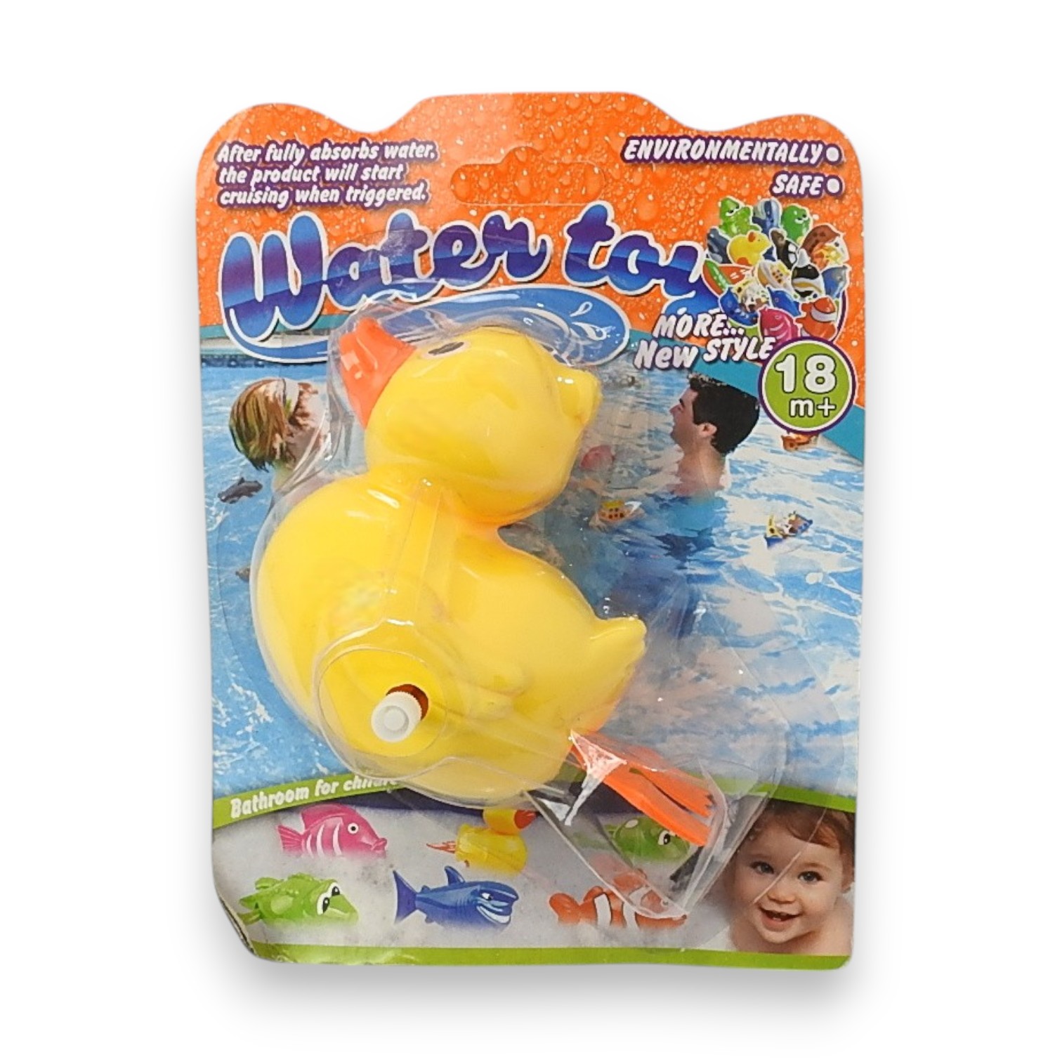 PATO A CUERDA WATER TOY