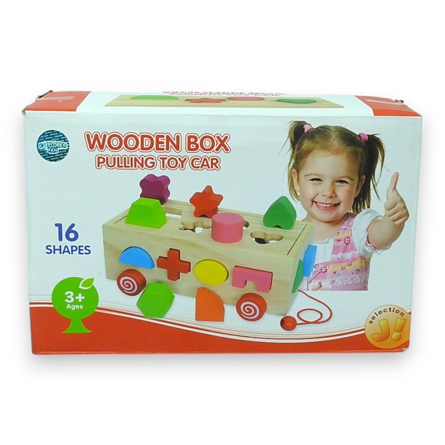 CARRO DE ENCASTRE MADERA GEOM 16 PZS