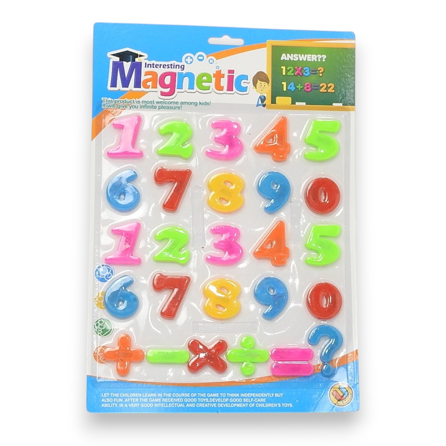 MEGA NUMEROS DIDACTICOS MAGNETICOS