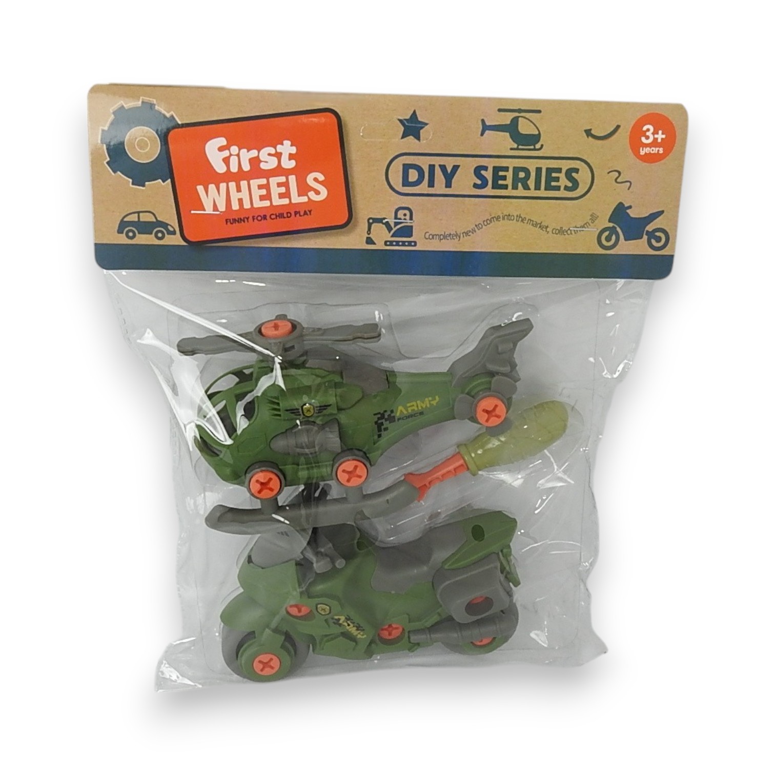 SET MILITAR x 3 PIEZAS