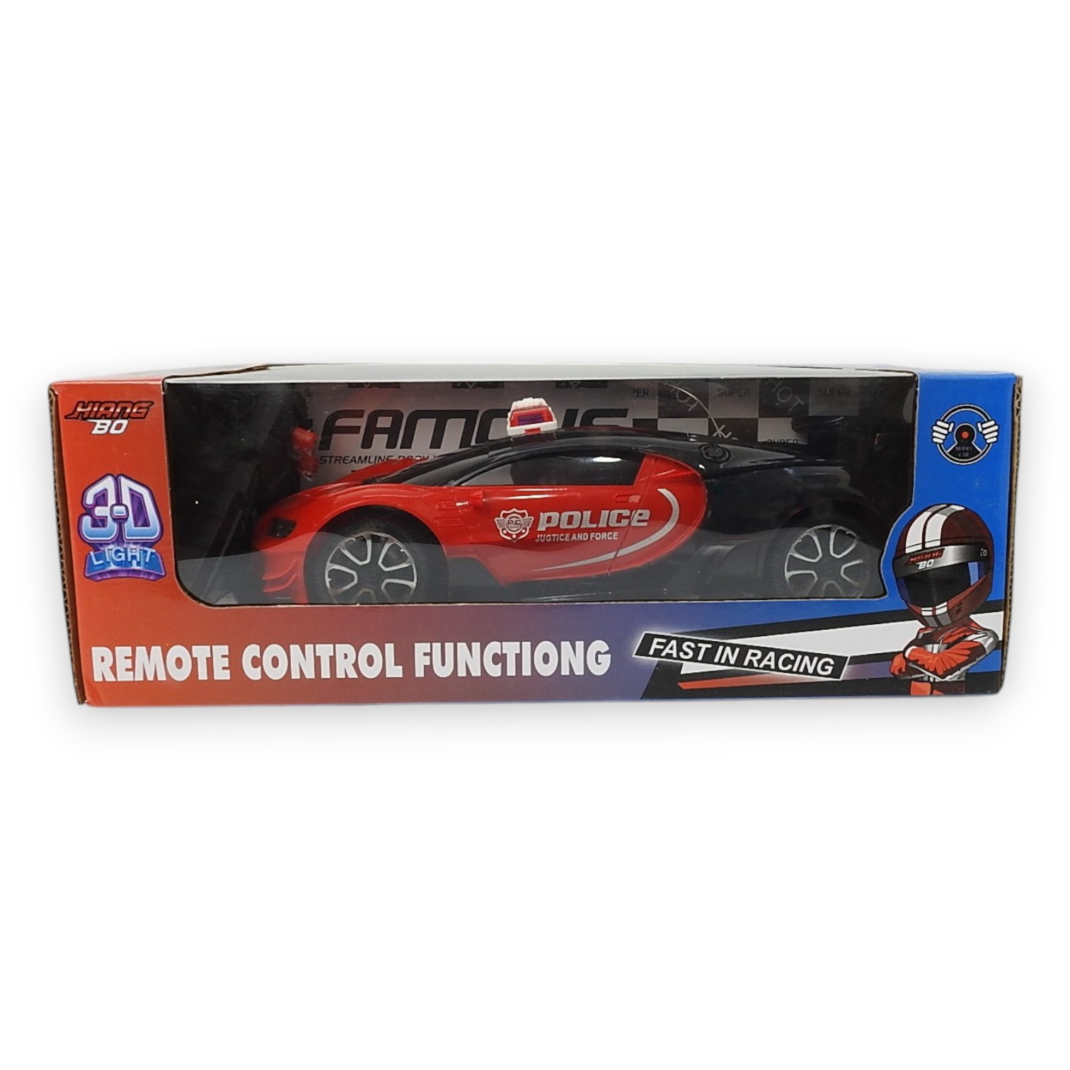 AUTO POLICIA R/C 2 FUNCIONES