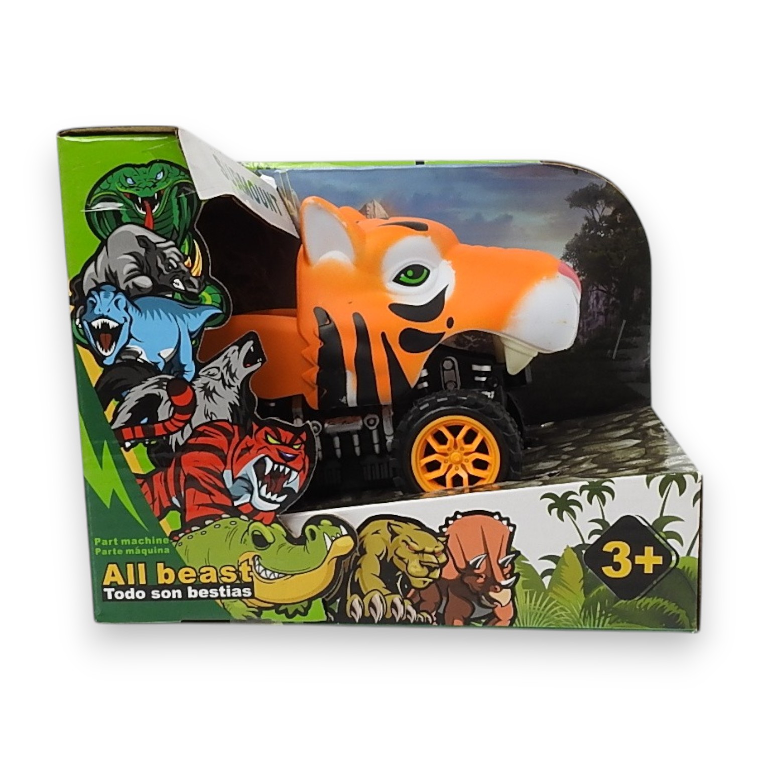 AUTO ANIMAL A FRICCION TIGRE