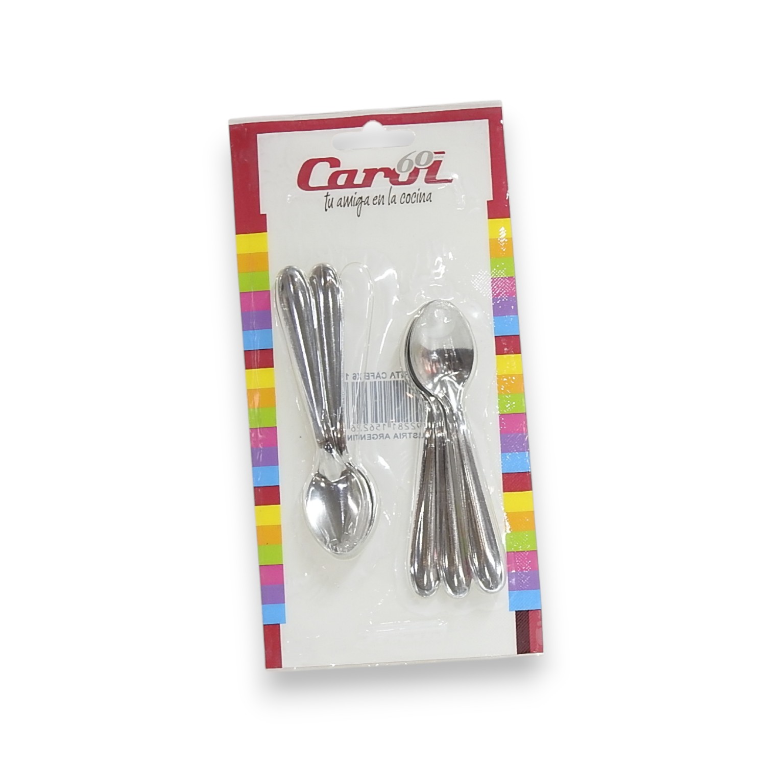 CUCHARITA CAFE x 6u. E/BLISTER ART.15622