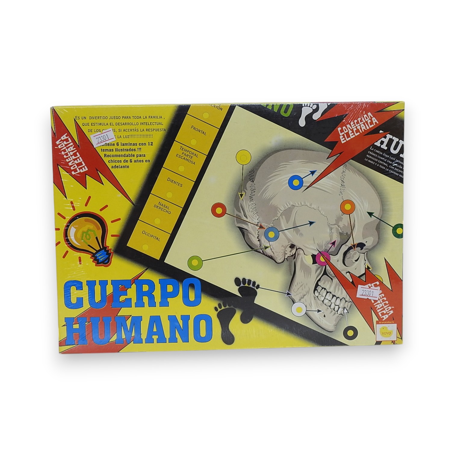 CUERPO HUMANO CONEXION ELECTR YU YU A601