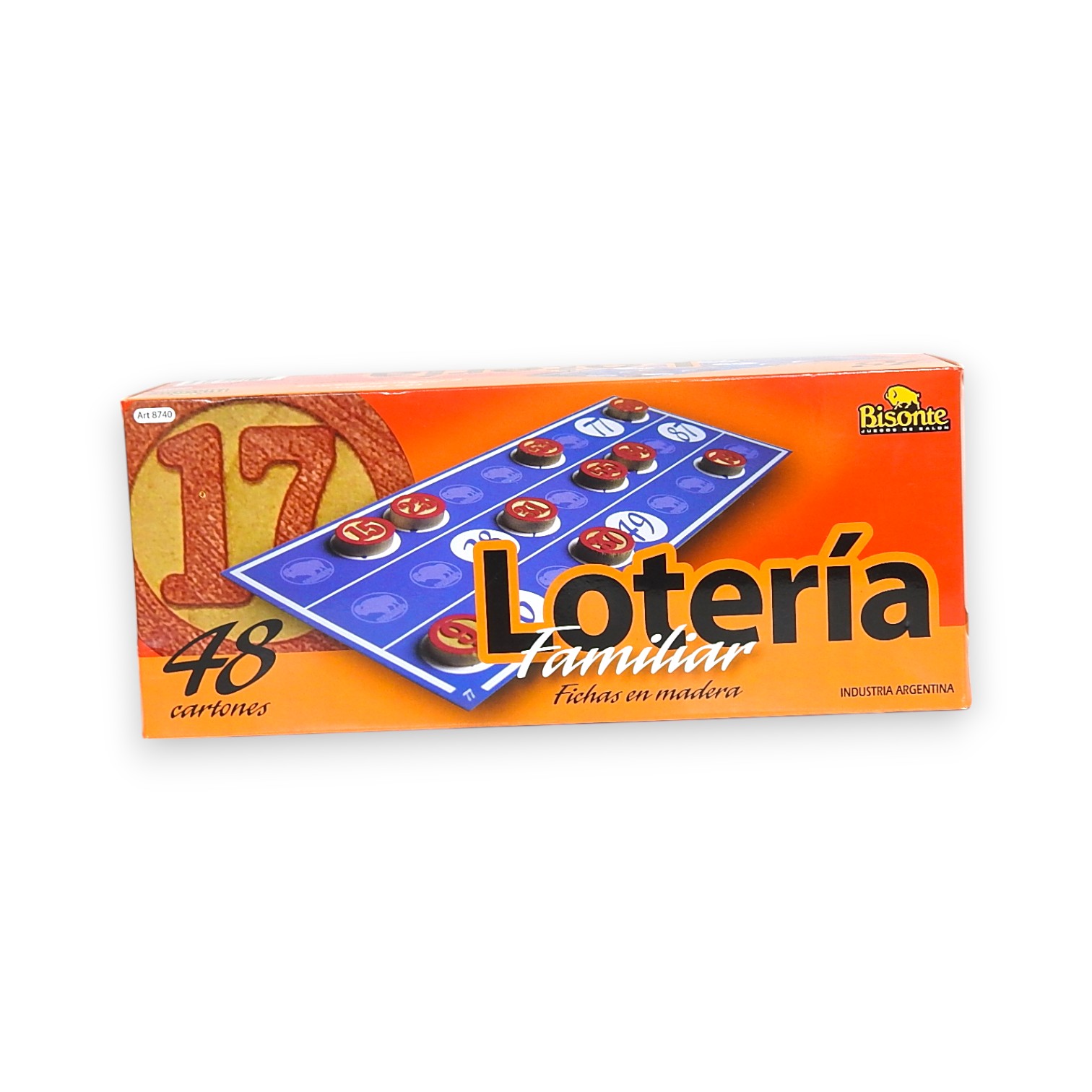 JUEGO LOTERIA FAMILIAR BISONTE
