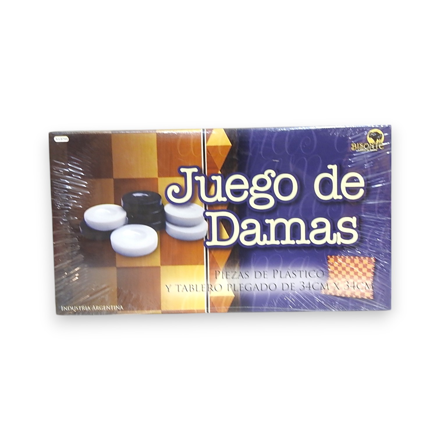 JUEGO DE DAMAS BISONTE