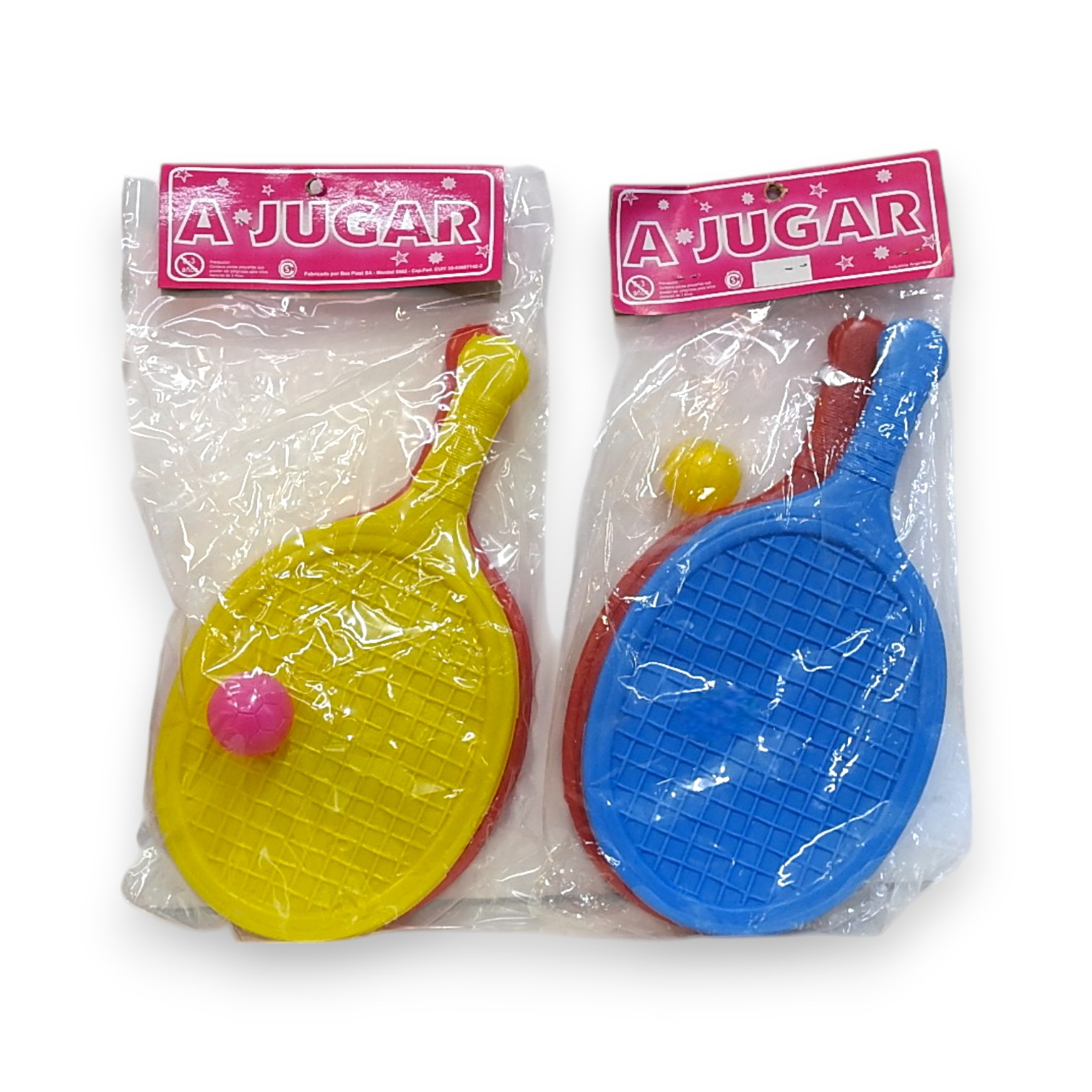 PALETA TENIS CH C/PELOTA BOLSA ART.77