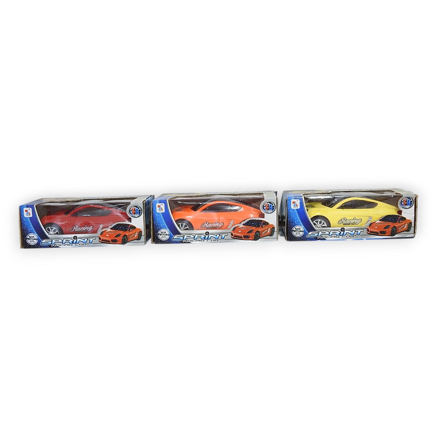 AUTO SPRINT RACING CAR LUZ 3D