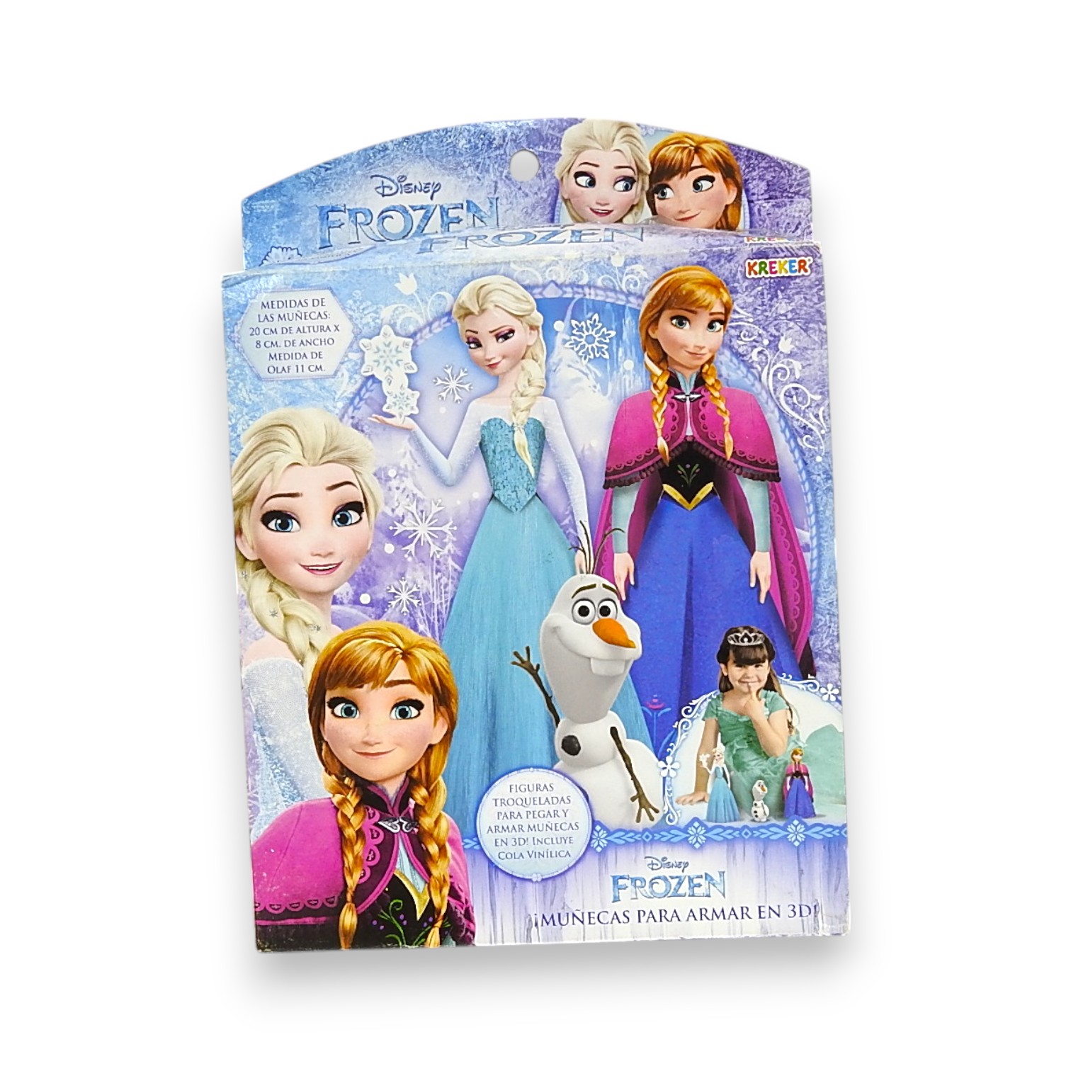MUÑECA P/ARMA FROZEN 3D ART.3298