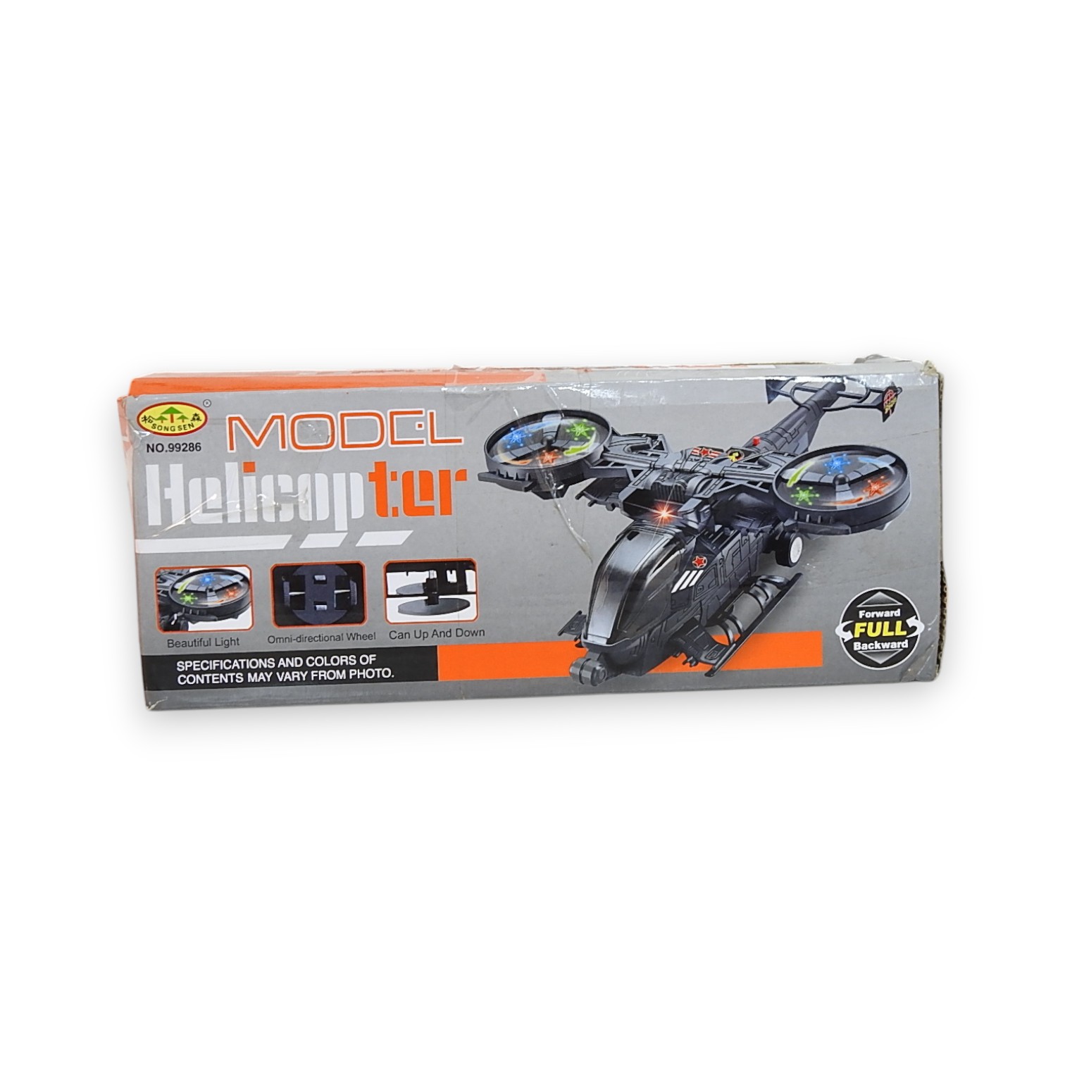HELICOPTERO A/PILAS C/SOND/LUCES ART.140990