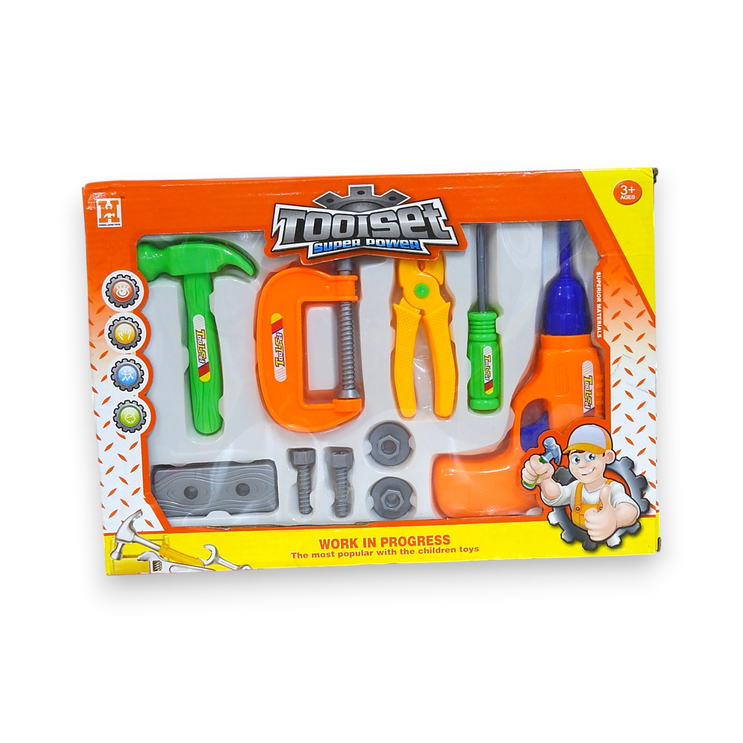 SET DE HERRAMIENTAS HONG LIANG E/CAJA ART.155349