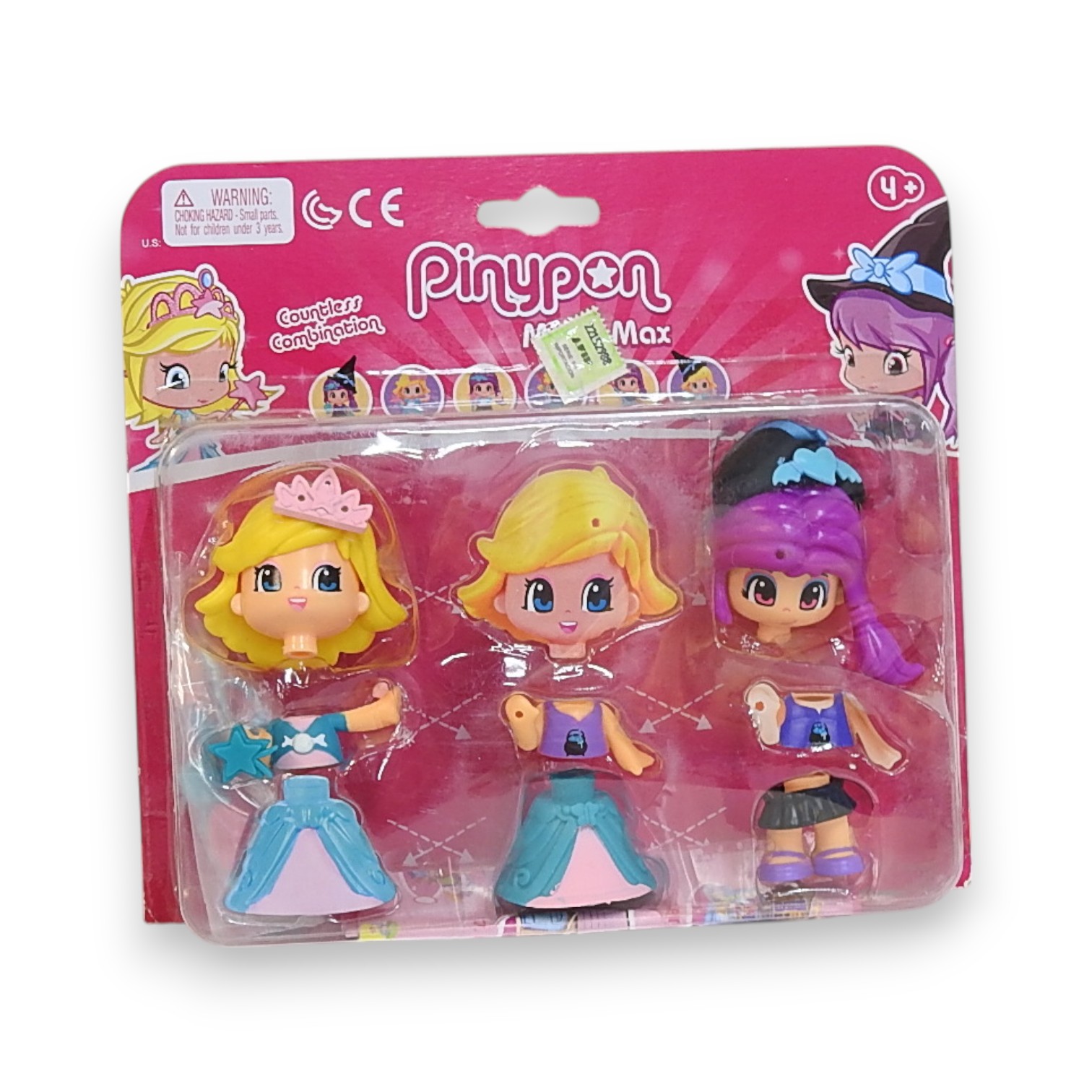 MUÑECA PINYPON BRUJAS/PRINCESAS ART.14080