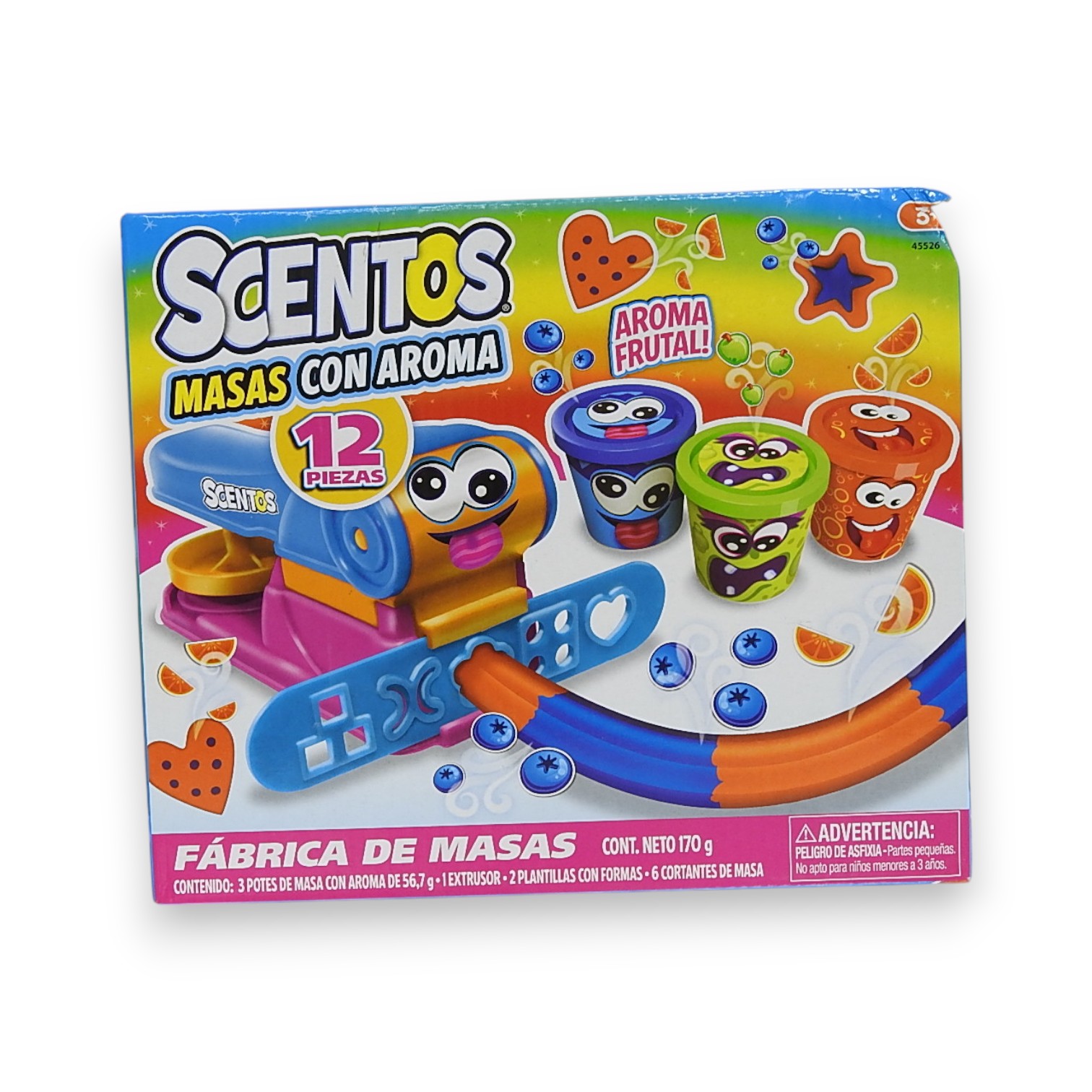 FABRICA DE MASA SCENTOS X 12 PZAS. ART.45526
