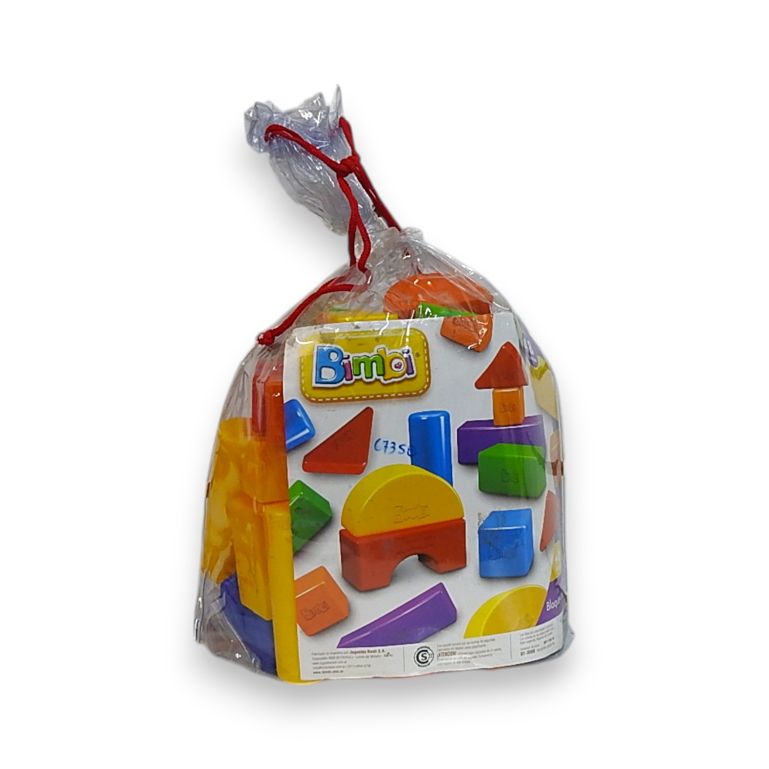 BLOQUES BIMBI APILABLES X 48PZAS. BOLS