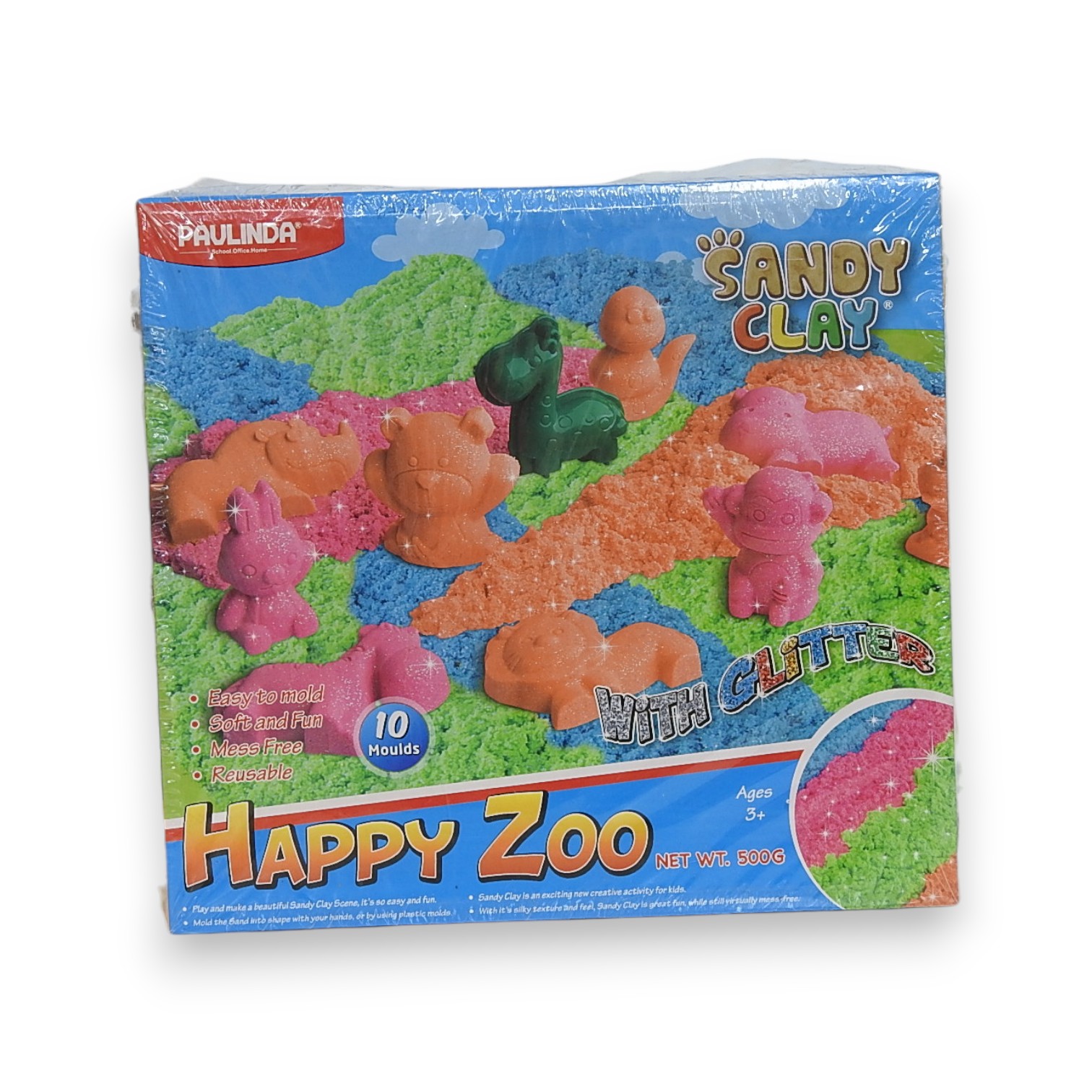 ARENA KINETYC SANDY CLAY HAPPY ZOO