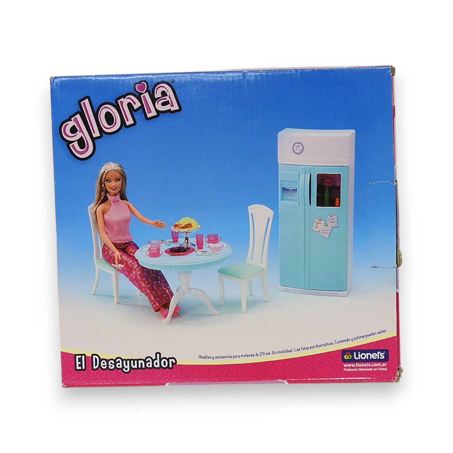 MUEBLE GLORIA EL DESAYUNADOR P/MUÑECA