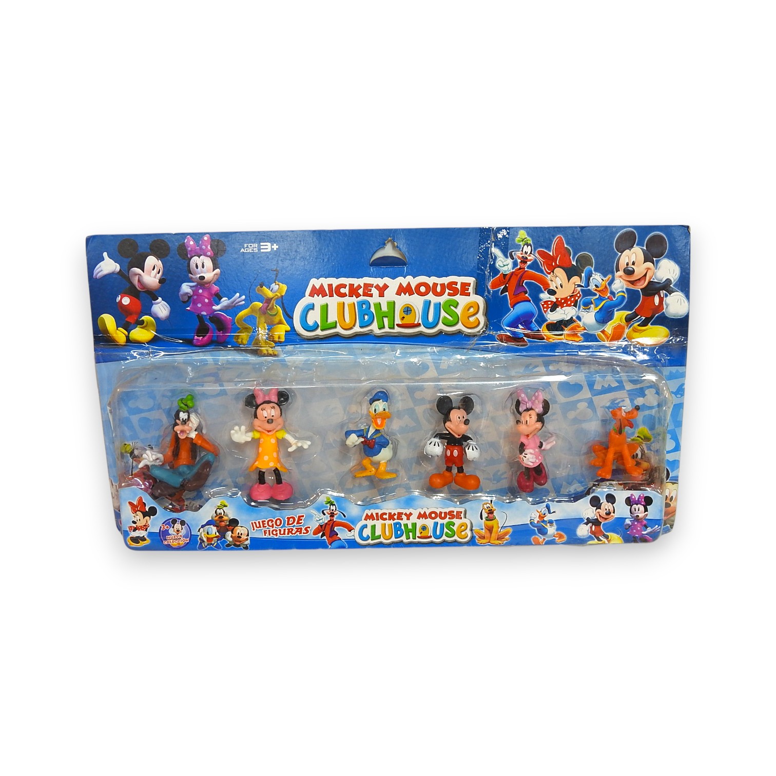 MUÑECO MICKEY CLUB HOUSE X 6u.E/BLISTER ART.B68710